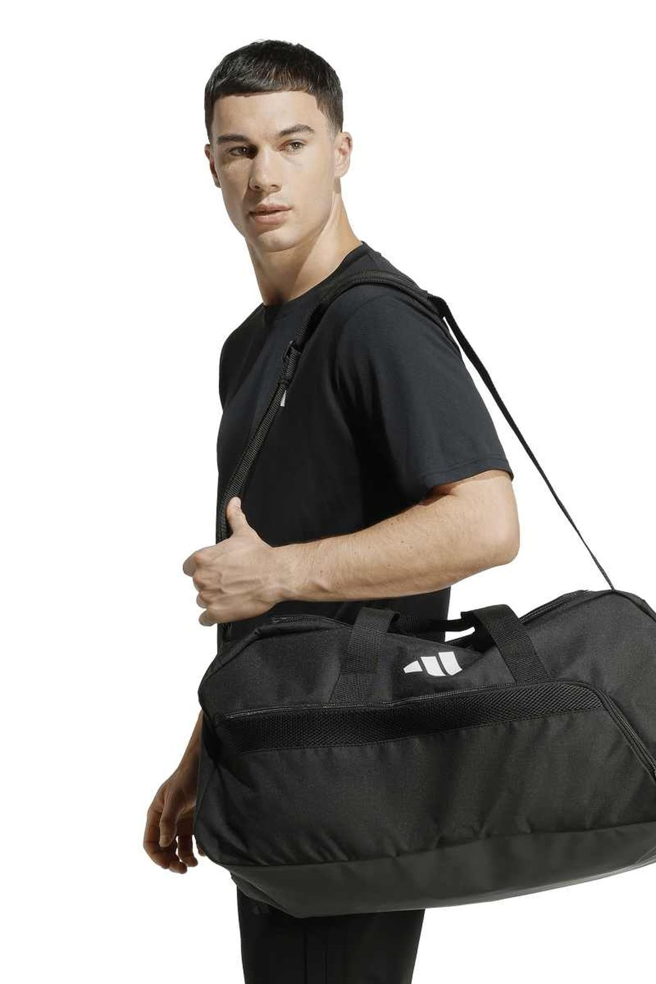 UNISEX TIRO L DUFFLE BAG BLACK 5