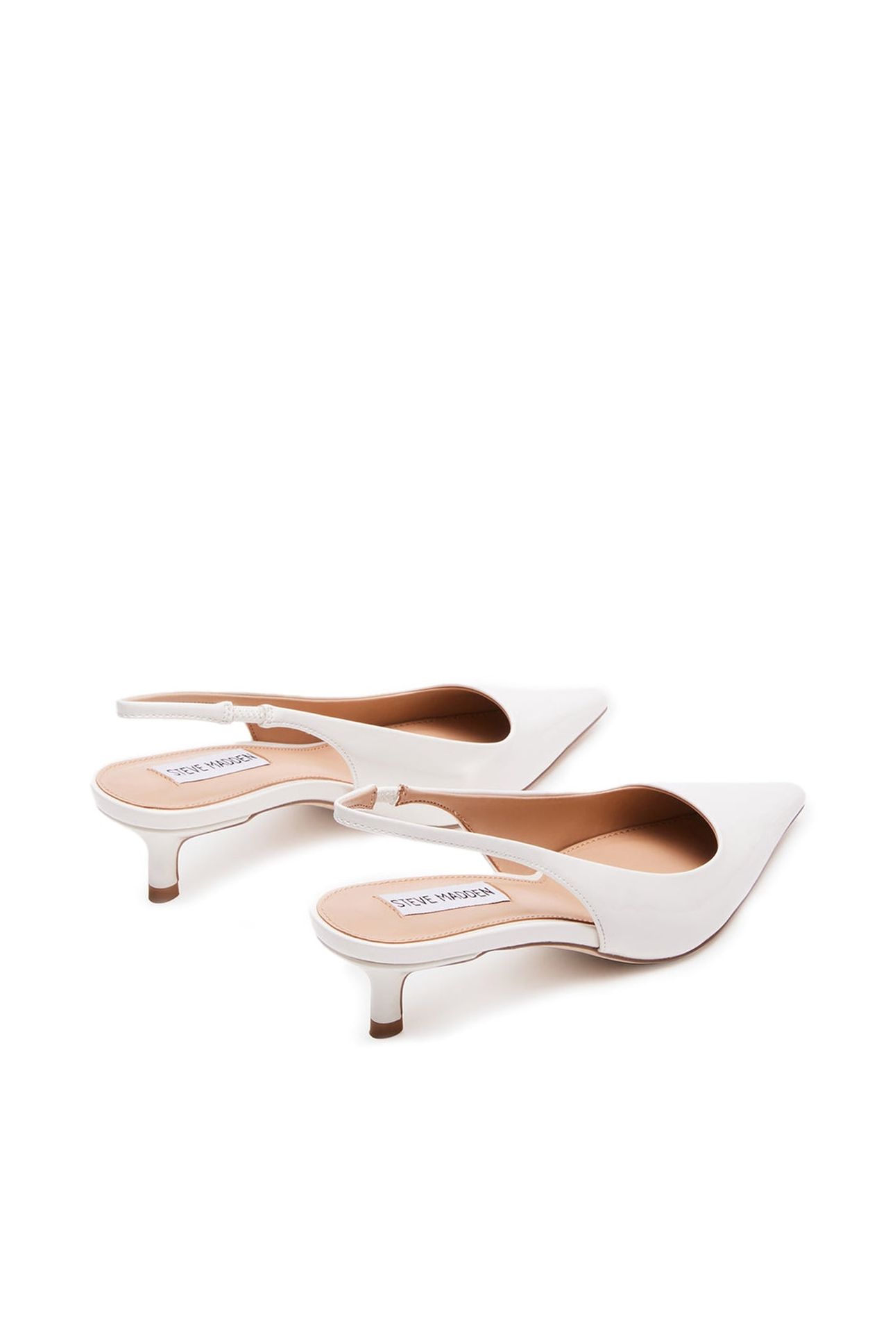 KARI PUMPS WHITE PATENT 3