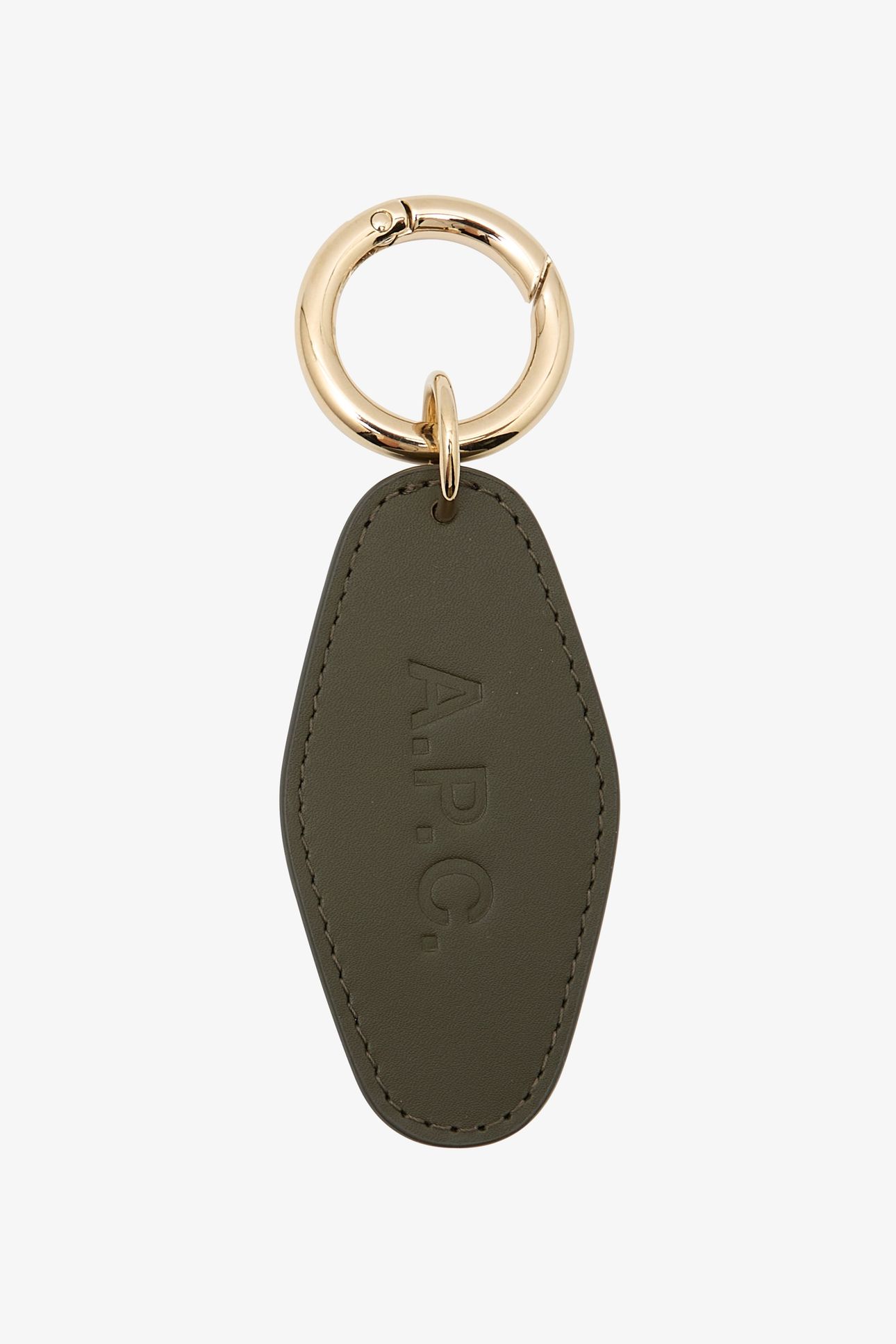 KEYRING DIAMOND DARK KHAKI 1