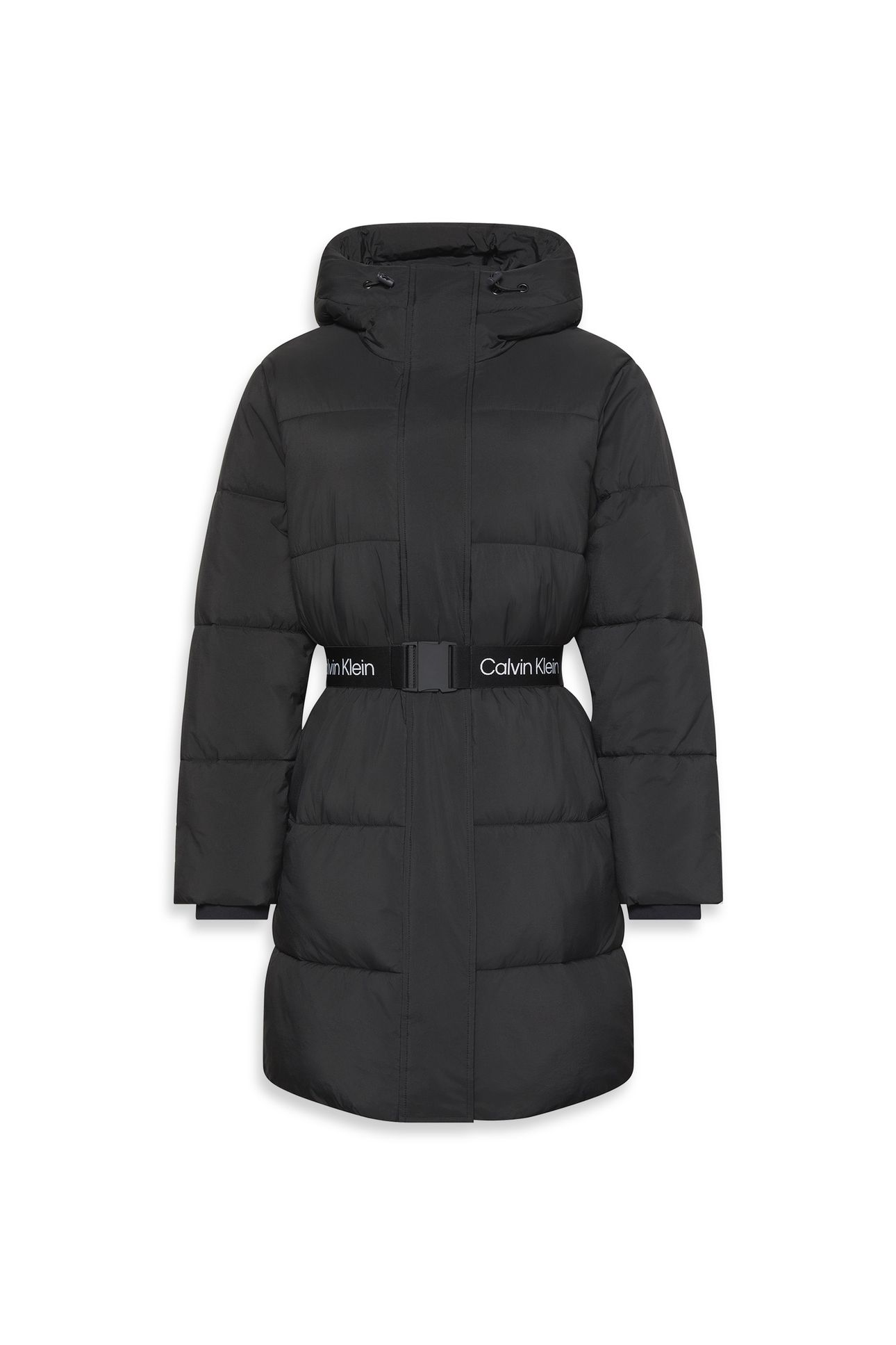BELTED MIDWEIGHT COAT BLACK 4