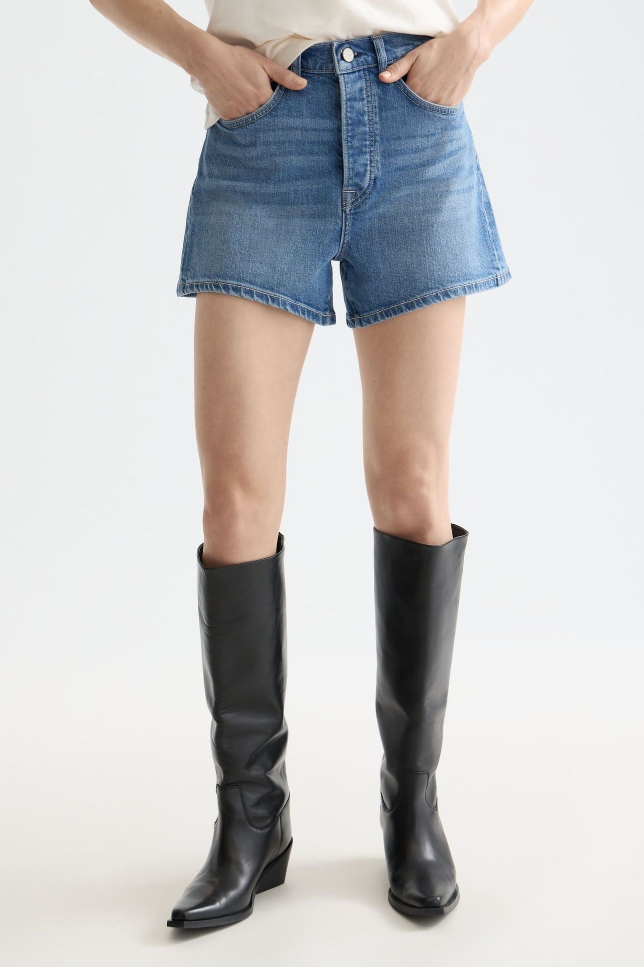 THE RAY DENIM SHORT BLUE DREAM 1