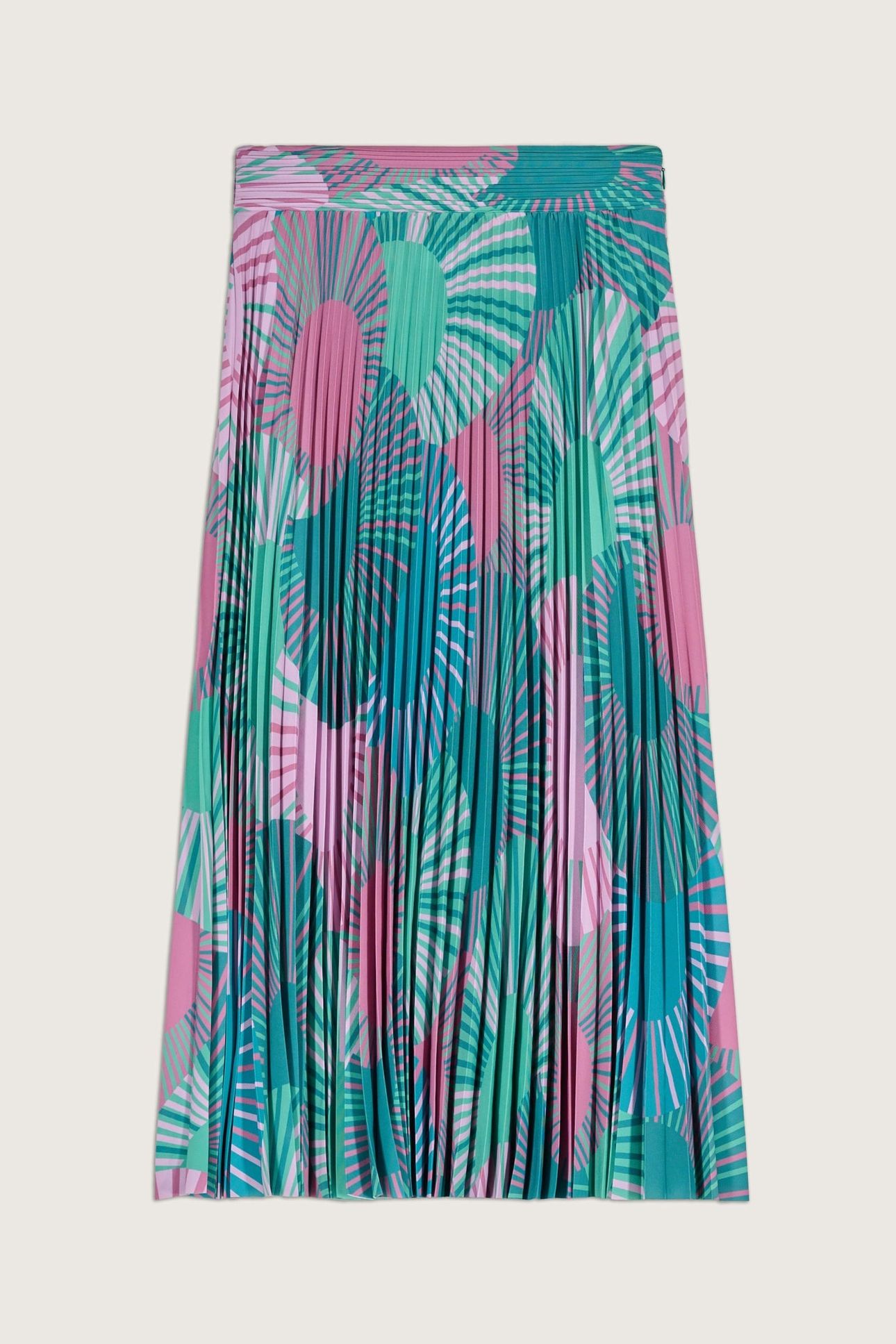 MID-LENGTH SKIRT VERT 4