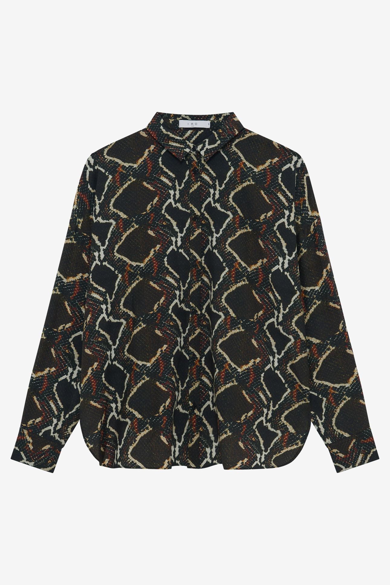 AMBRINE SHIRT BLACK/BROWN 4