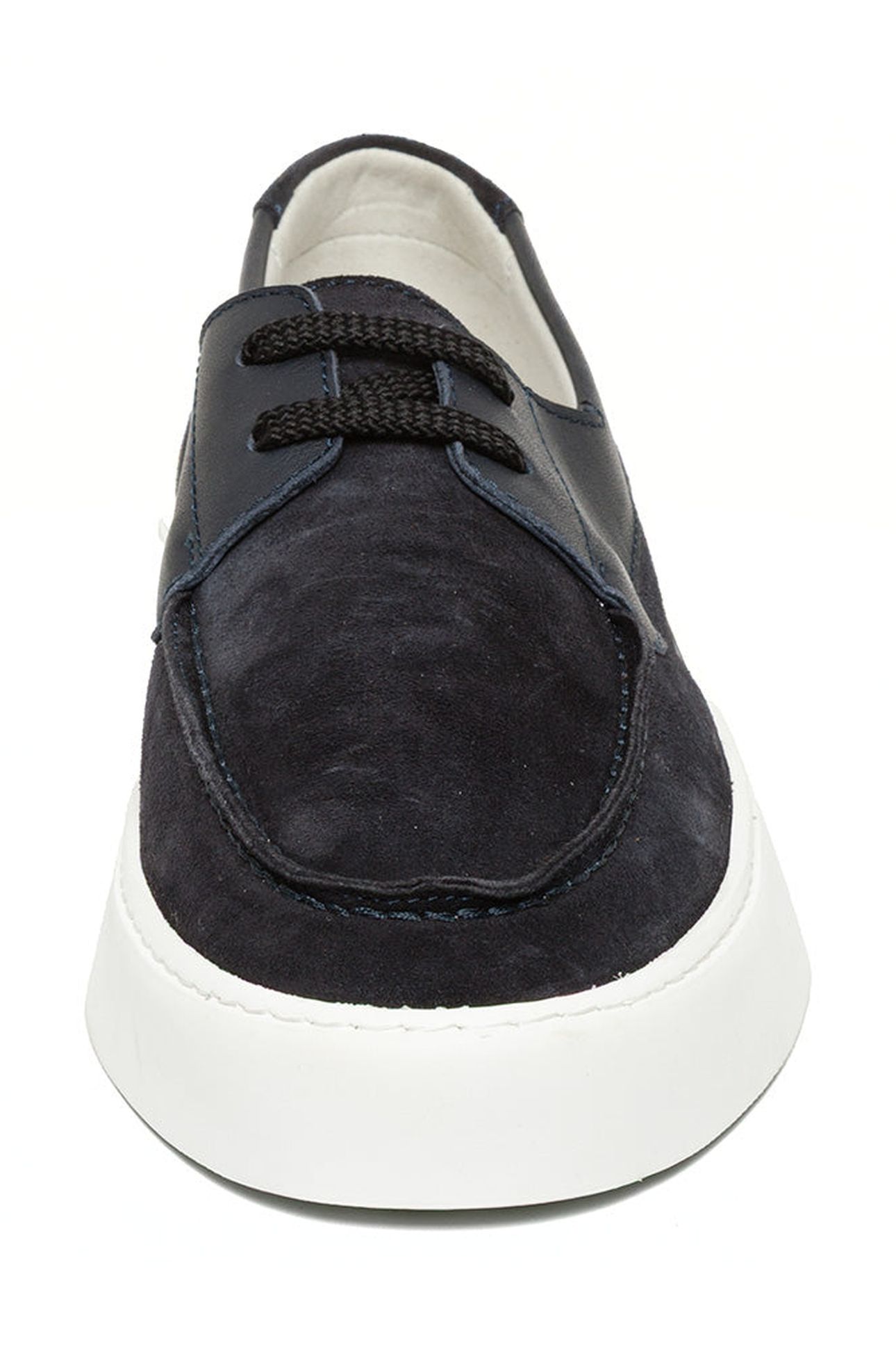 LEEWAY CASUAL SHOES NAVY SUEDE 4