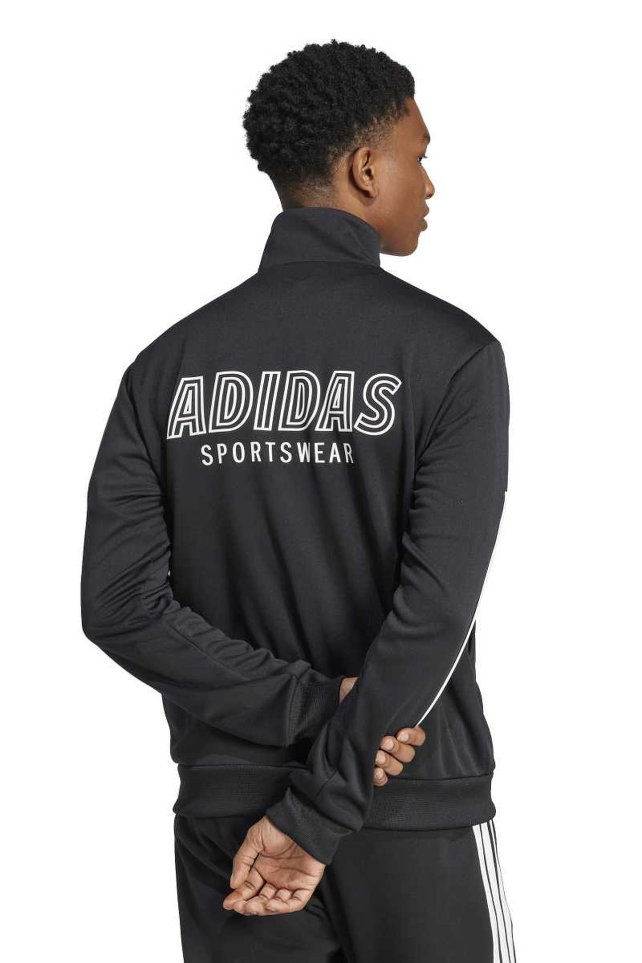 UNISEX TIRO WM TRACK TOP BLACK 3