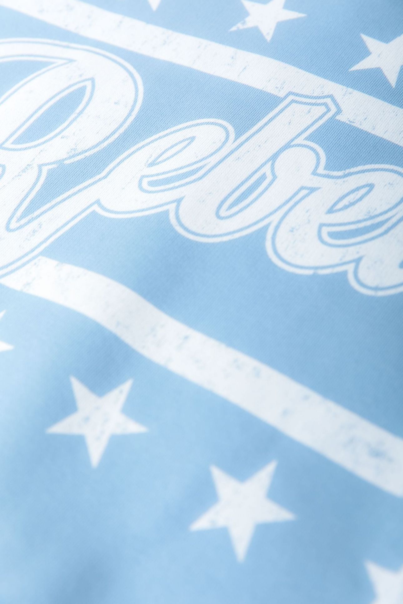 REBELS STARS DROPPED SHOULDER SWEAT HALOGEN BLUE 5