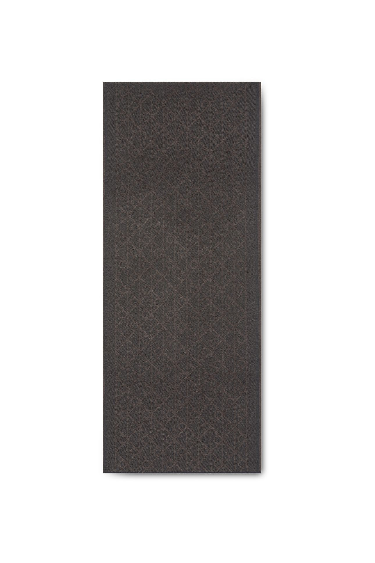EMBLEM TONAL WOOL SCARF MULCH 1