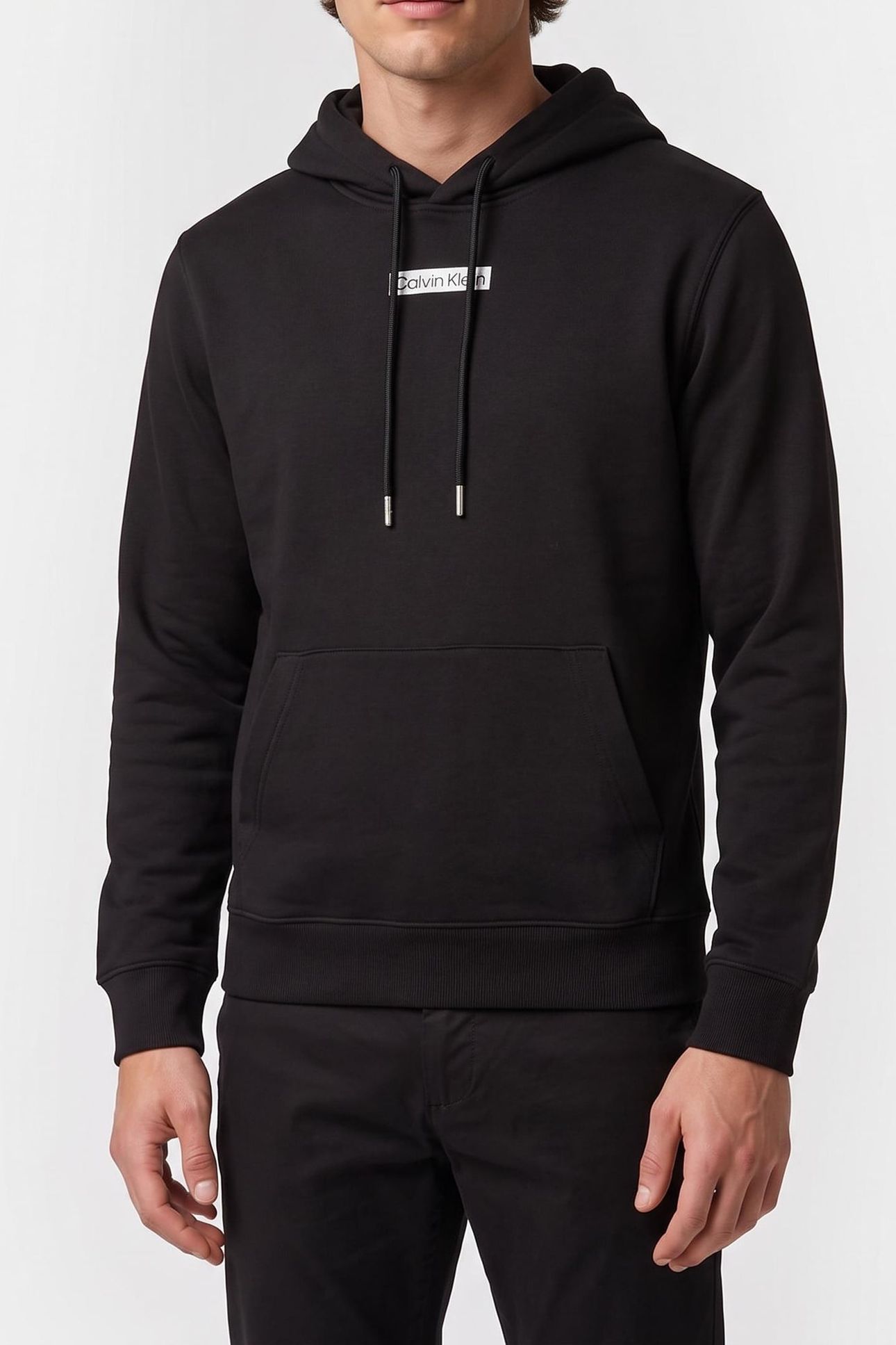 LS 350TERRY SWEATSHIRT BLACK 1