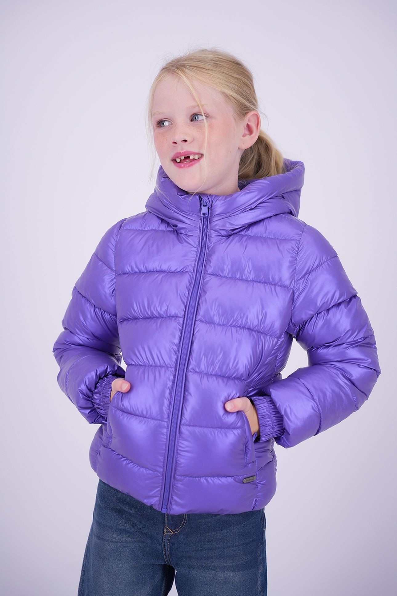GIRLS TIAMME JACKET OUTDOOR VIOLA PURPLE 3