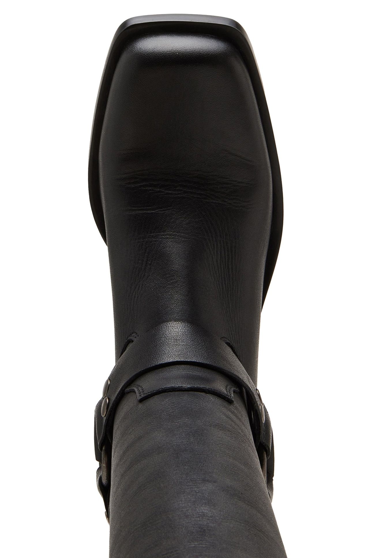 RUSKIN BOOTS BLACK LEATHER 5