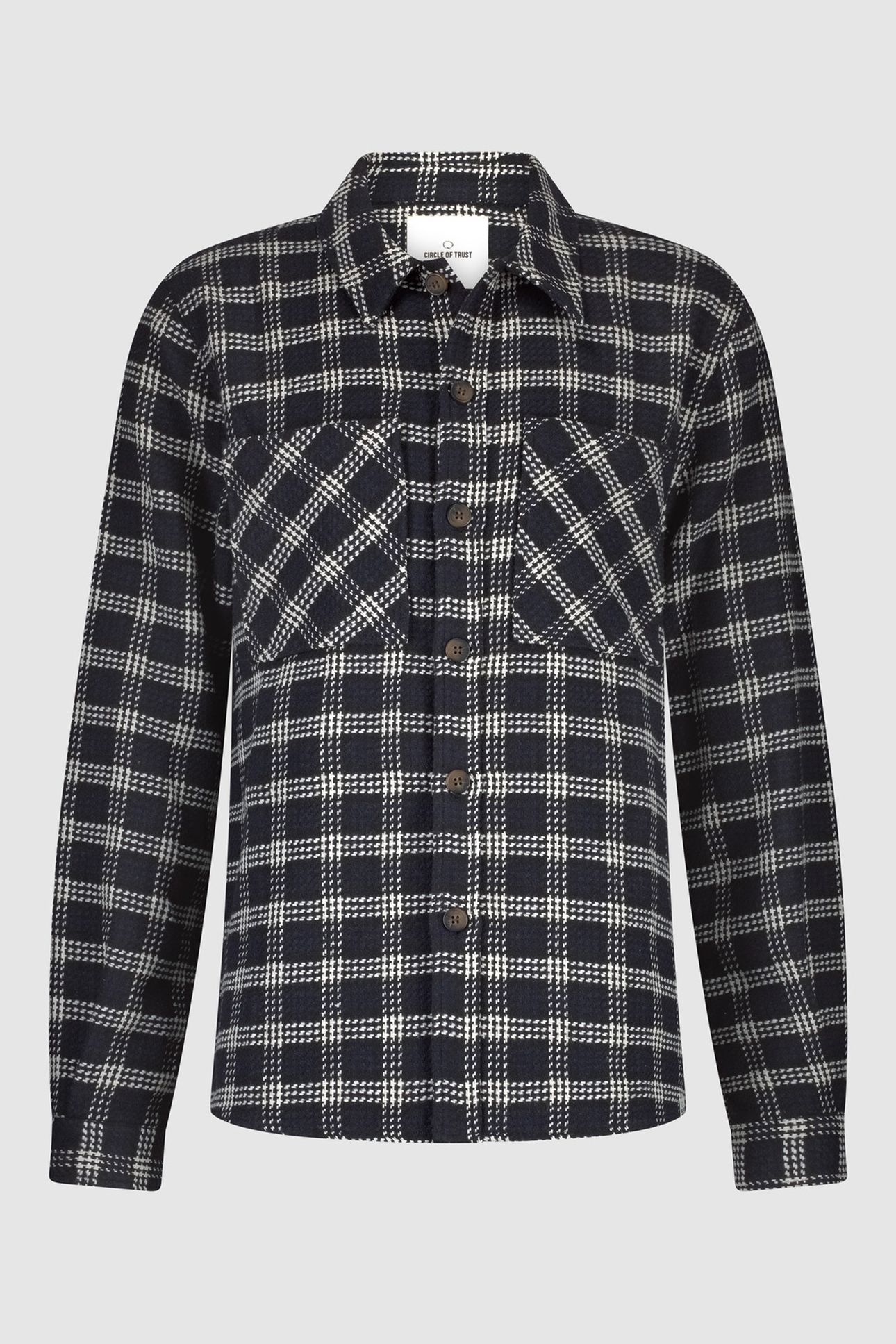 TOMMY OVERSHIRT BLUE GRAPHITE 1