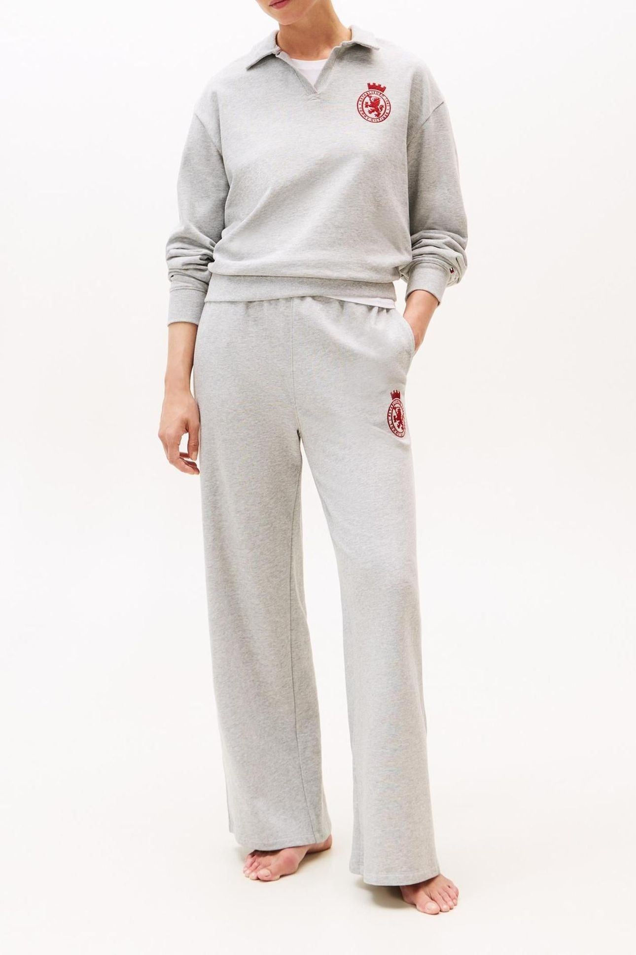 SWEATER LIGHT GREY HEATHER 1