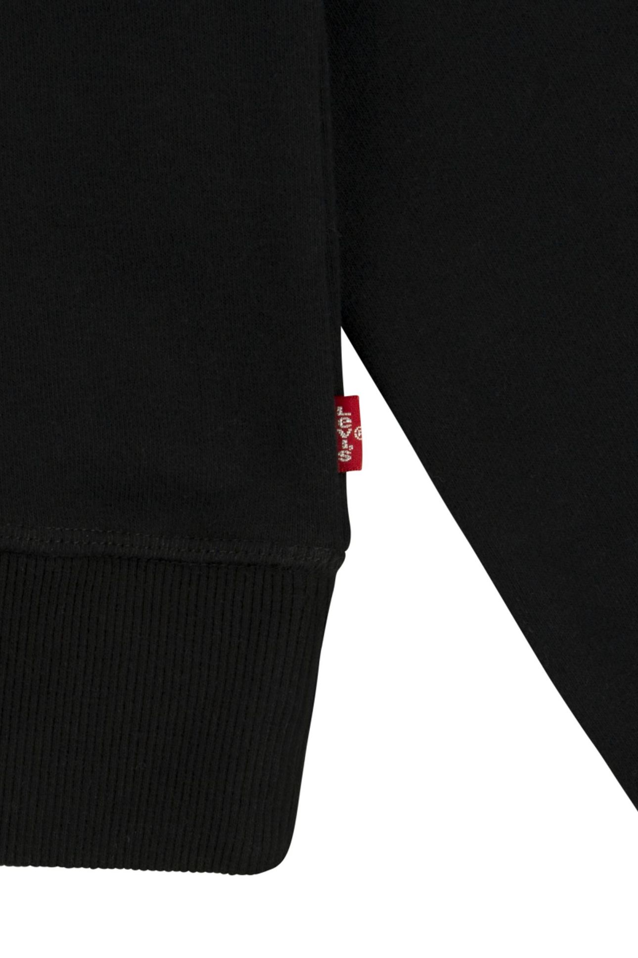 GIRLS KEY ITEM LOGO CREW BLACK 3