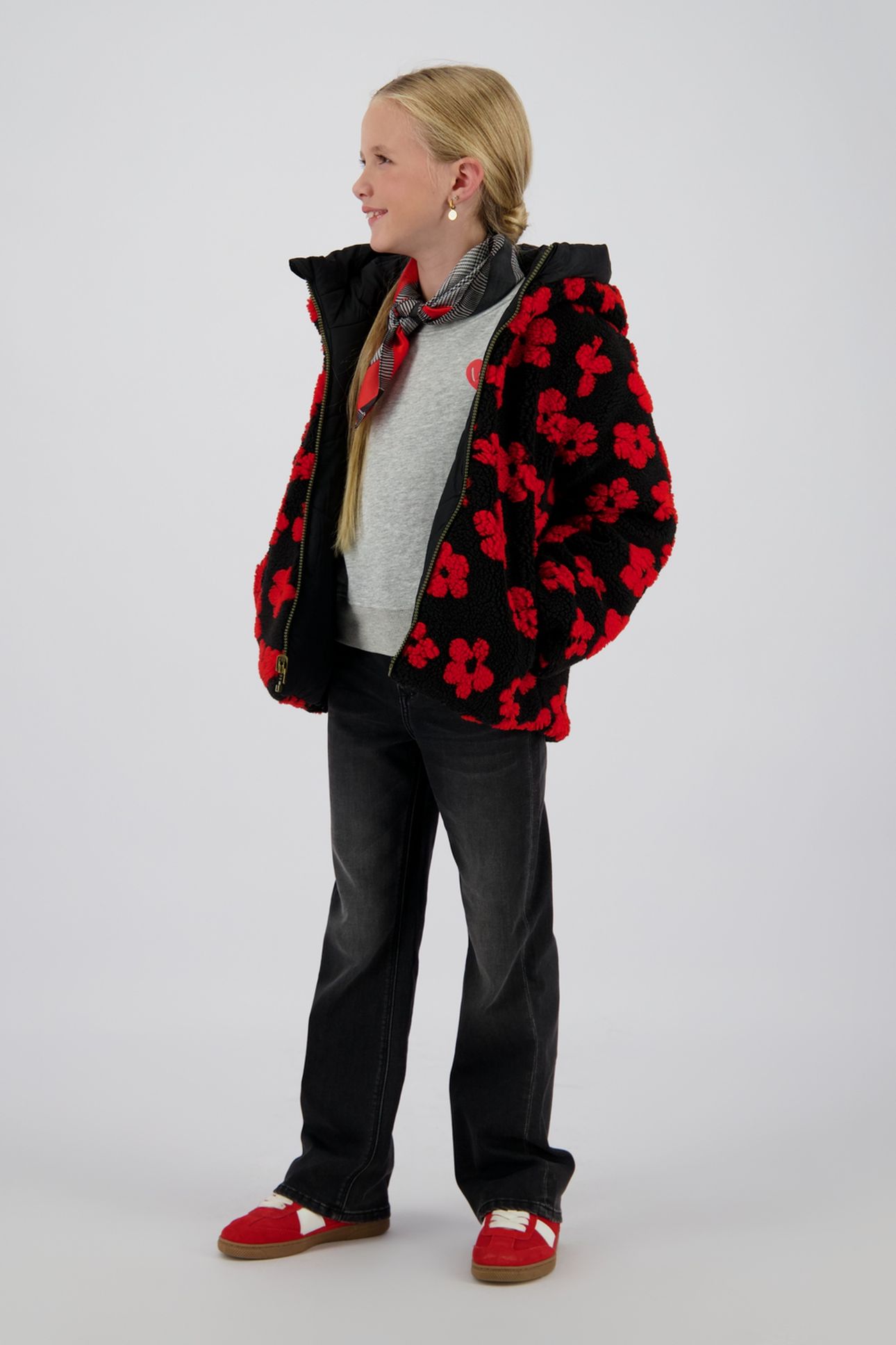 GIRLS TARA JACKET OUTDOOR DEEP BLACK 5