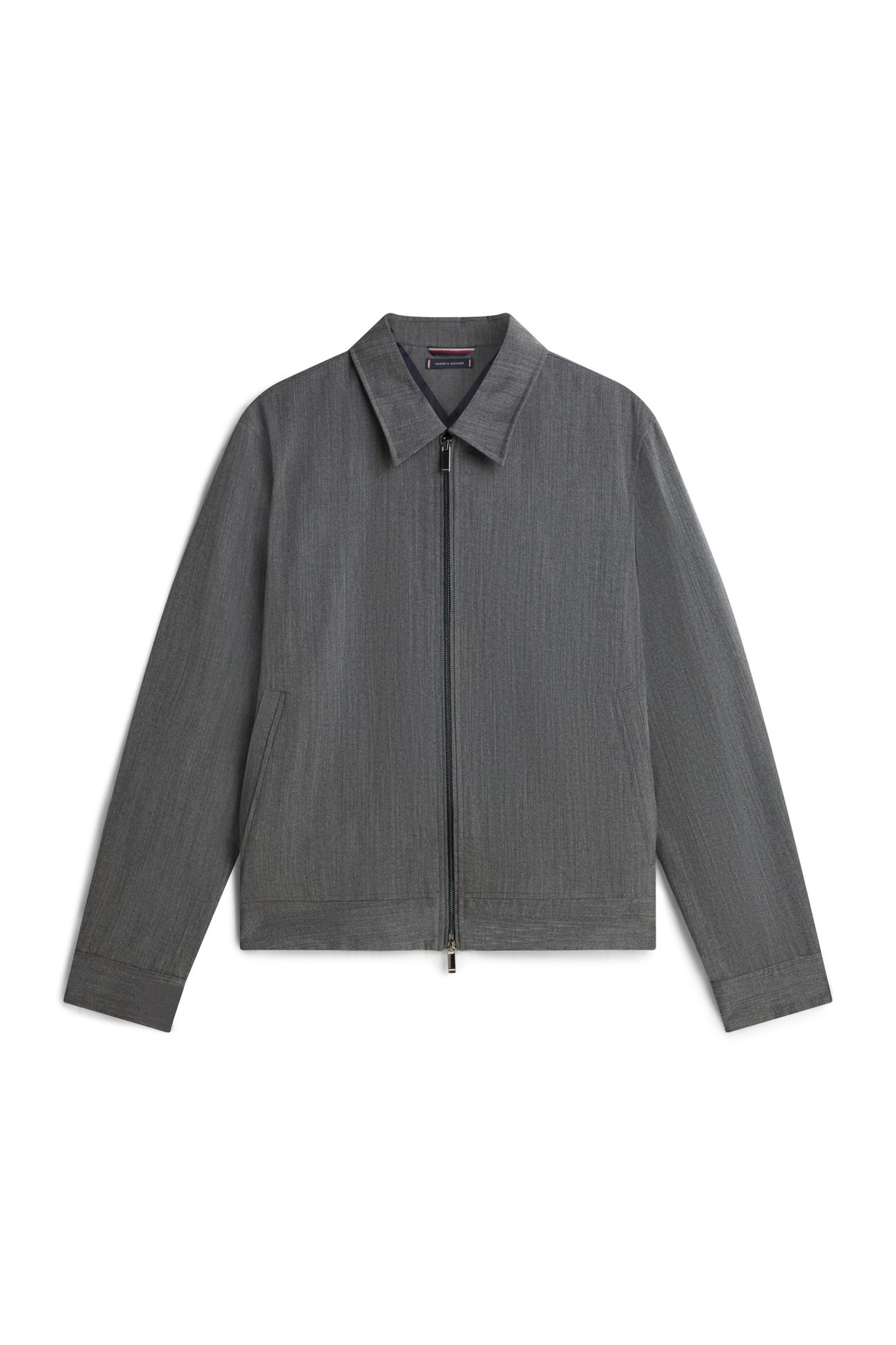 DC COOL WOOL SUITING JACKET CHARCOAL SMOKE 4