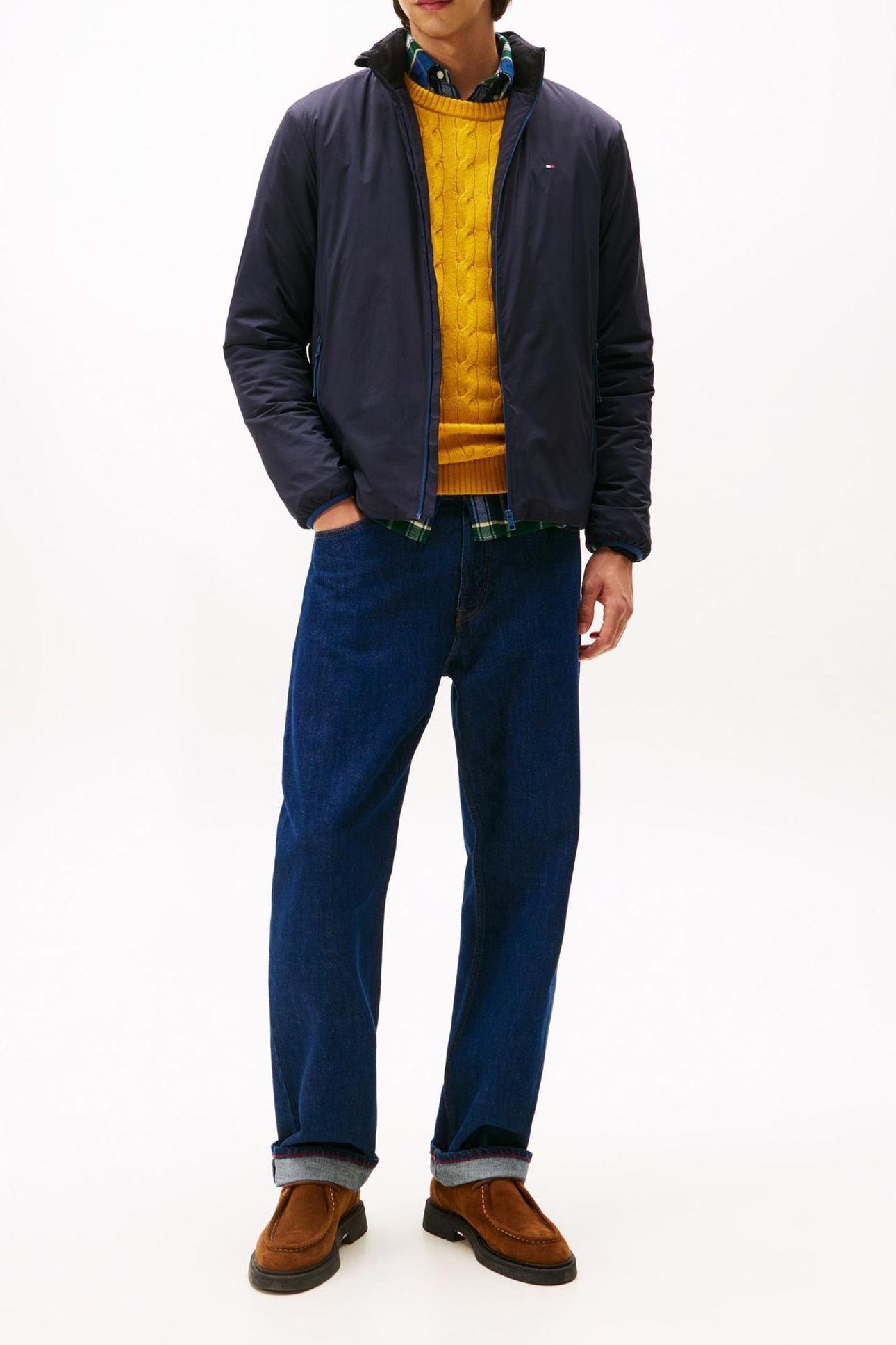 LIGHTWEIGHT BLOUSON NAVY BLUE 1