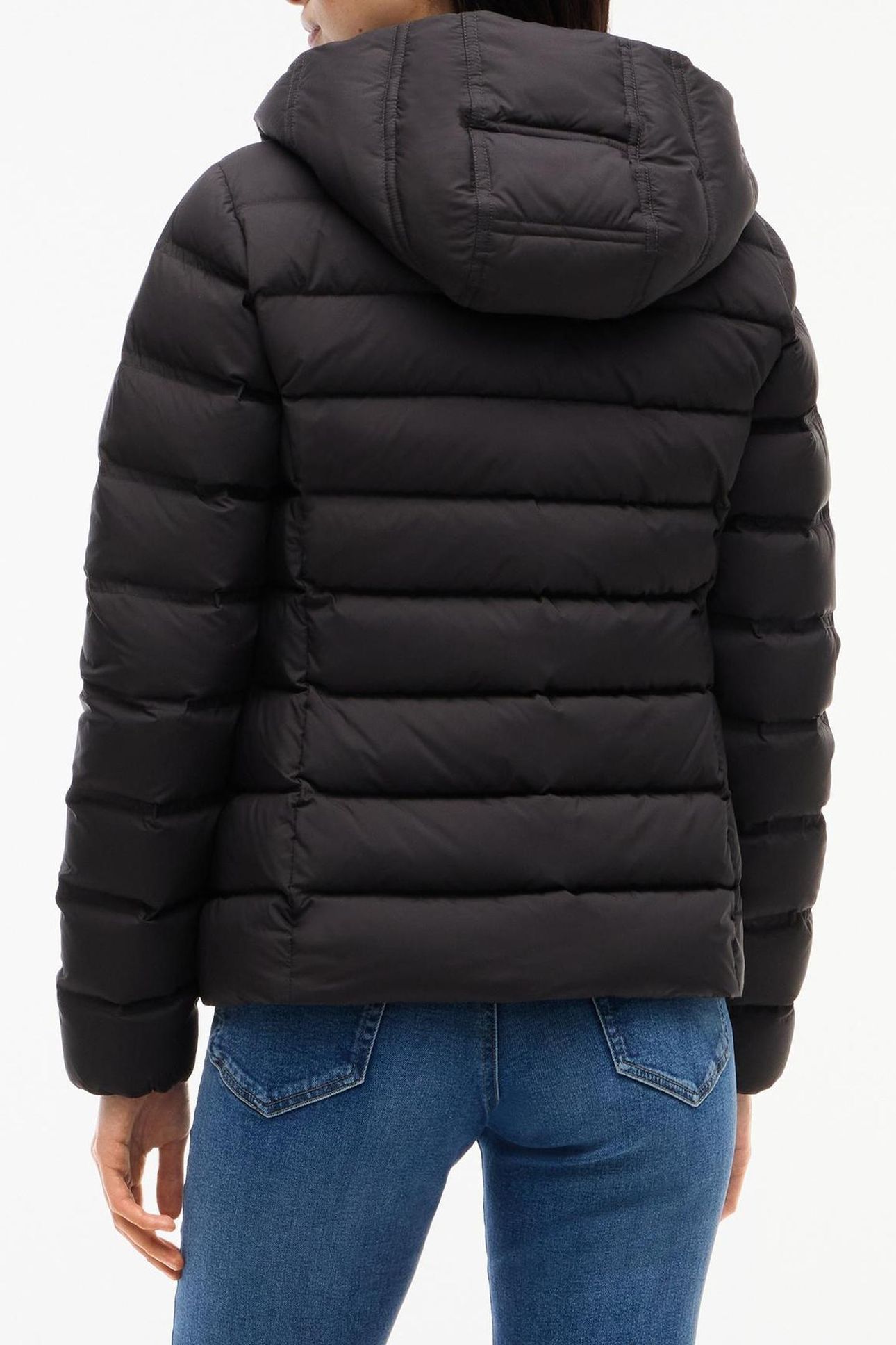 TJW SLIM HOOD JACKET BLACK 2