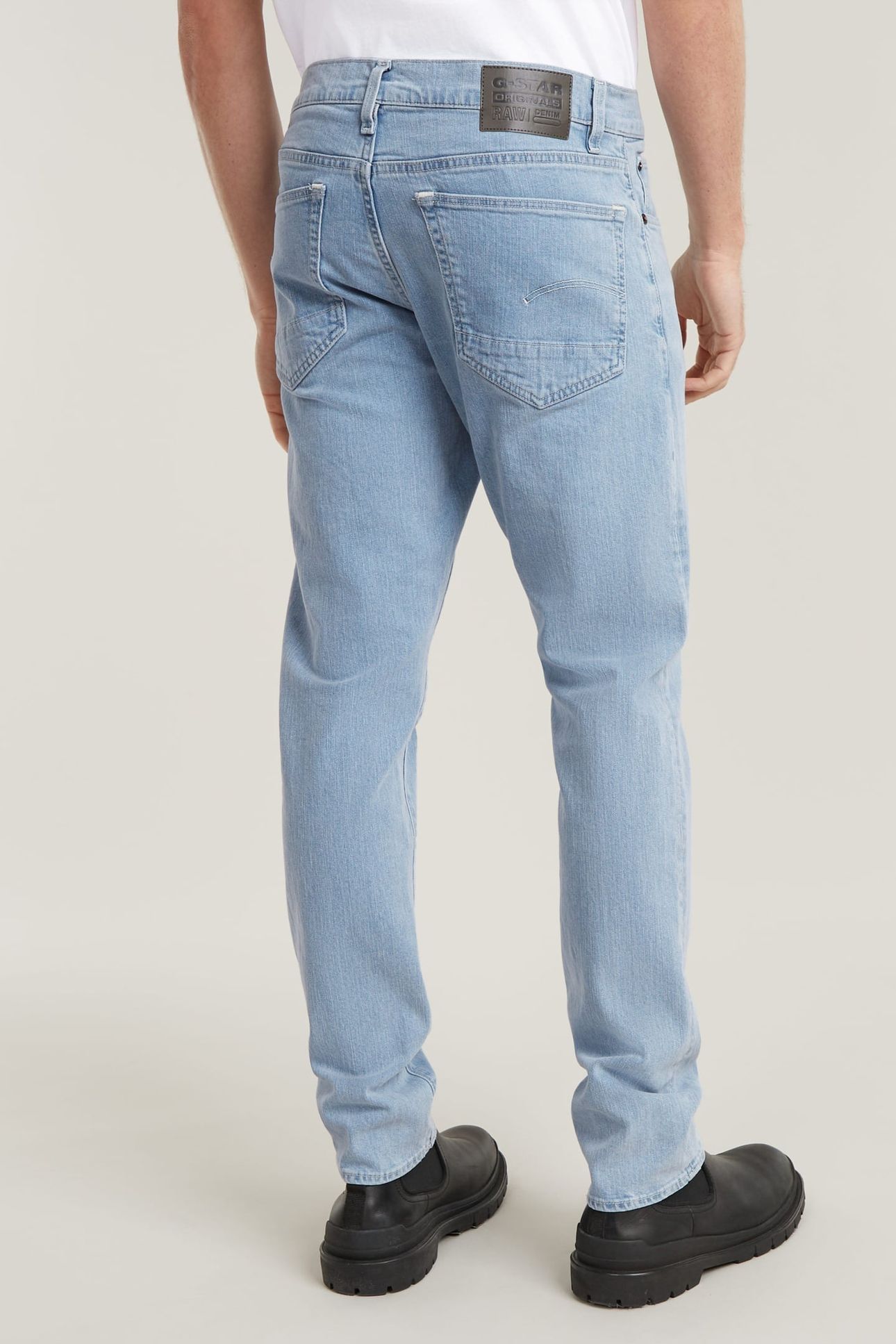 3301 REGULAR TAPERED LIGHT/PASTEL BLUE 2