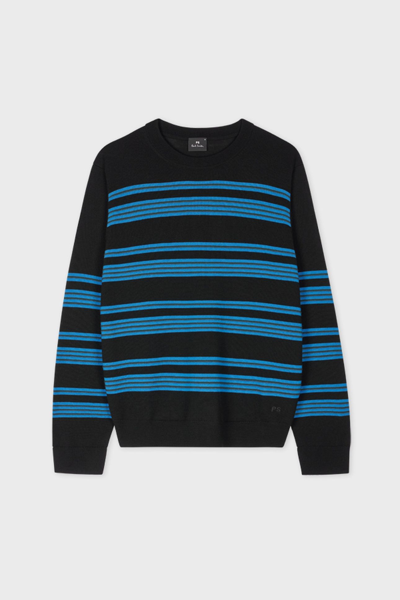 MENS SWEATER CREW NECK BLACK 5