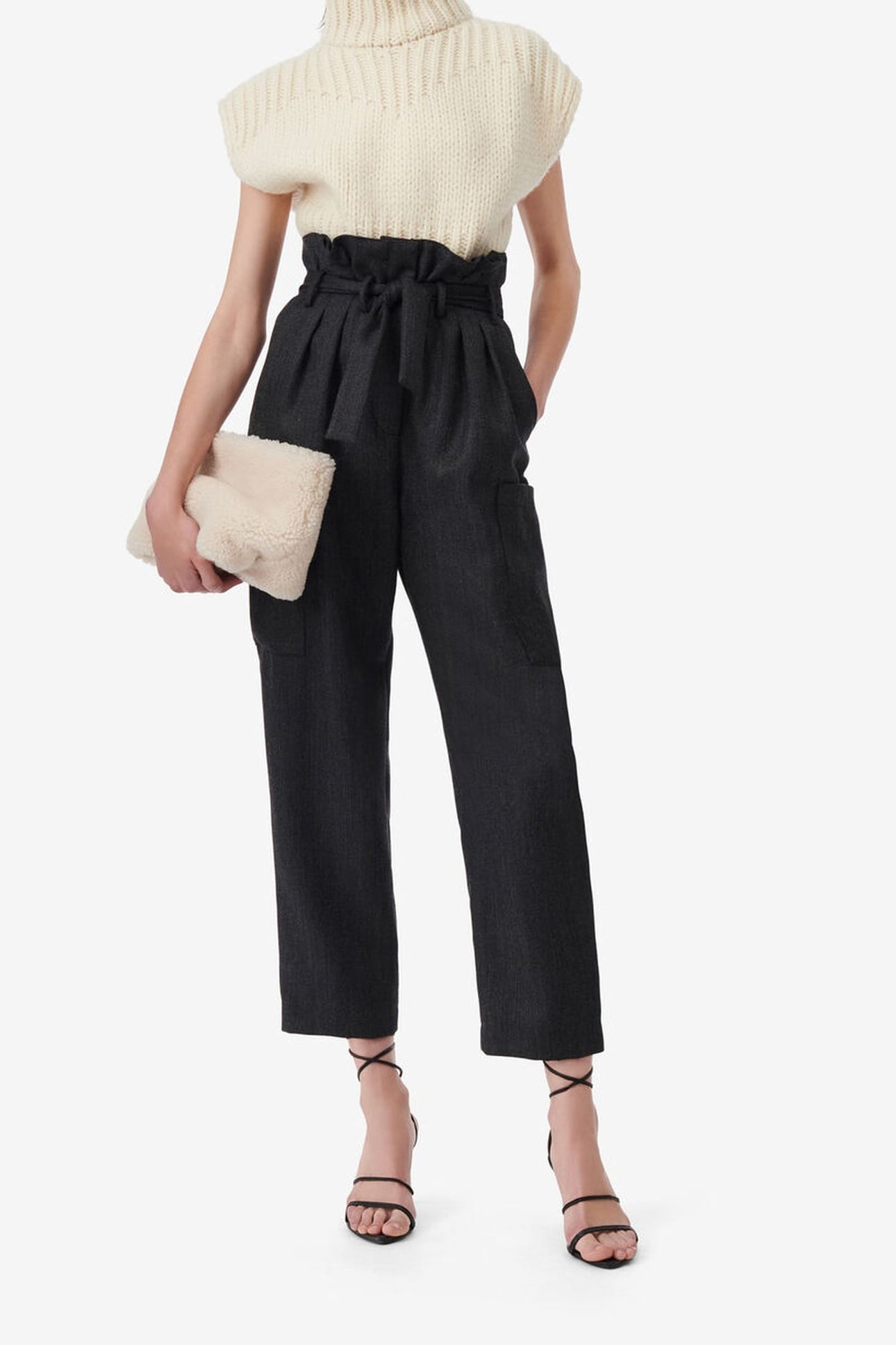 MELANIE PANT DARK GREY 1
