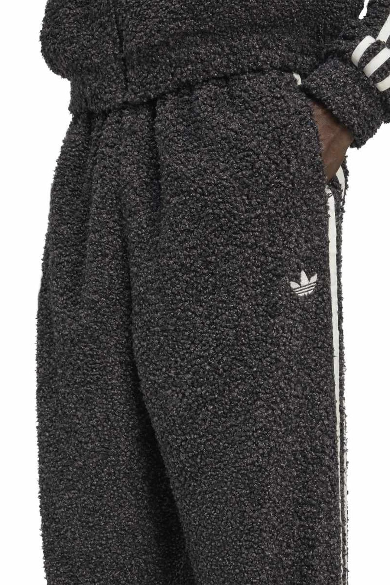 UNISEX BOUCLE FB TRACK PANTS BLACK 5