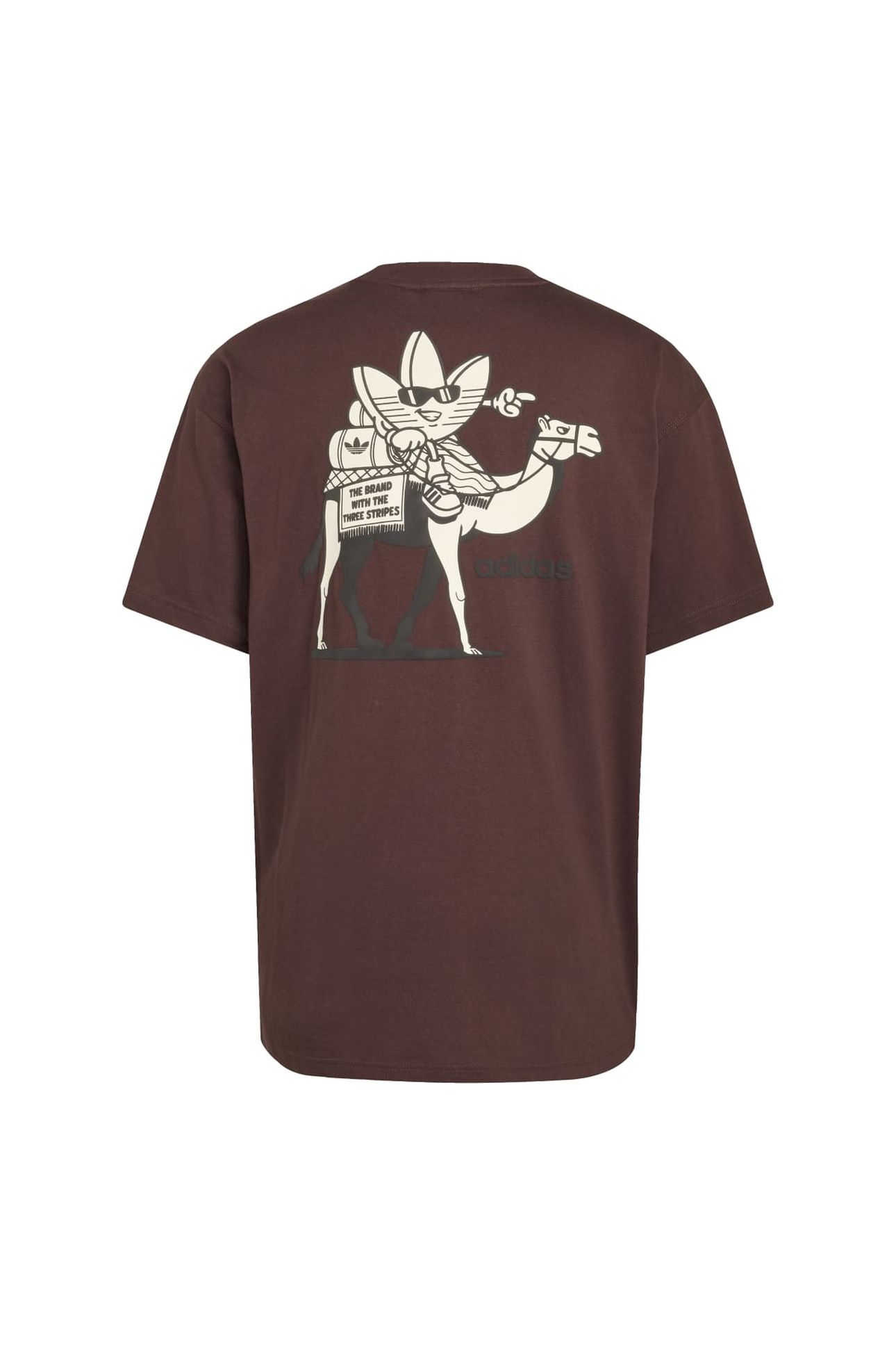 UNISEX CAMEL TREFFY TEE SHADOW BROWN 4