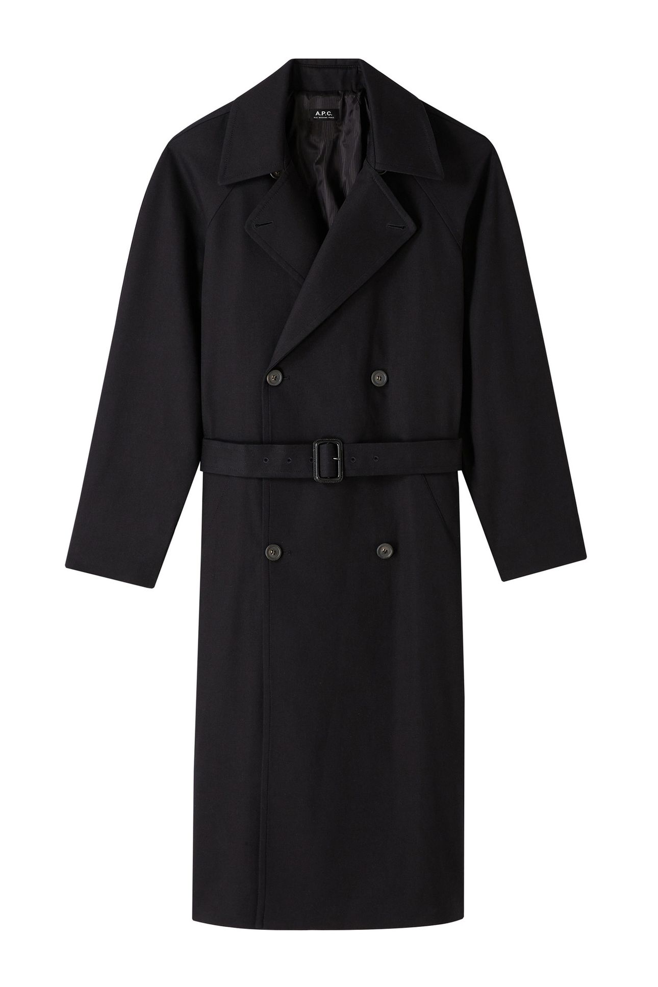 UNISEX TRENCH COAT LOU BLACK 2