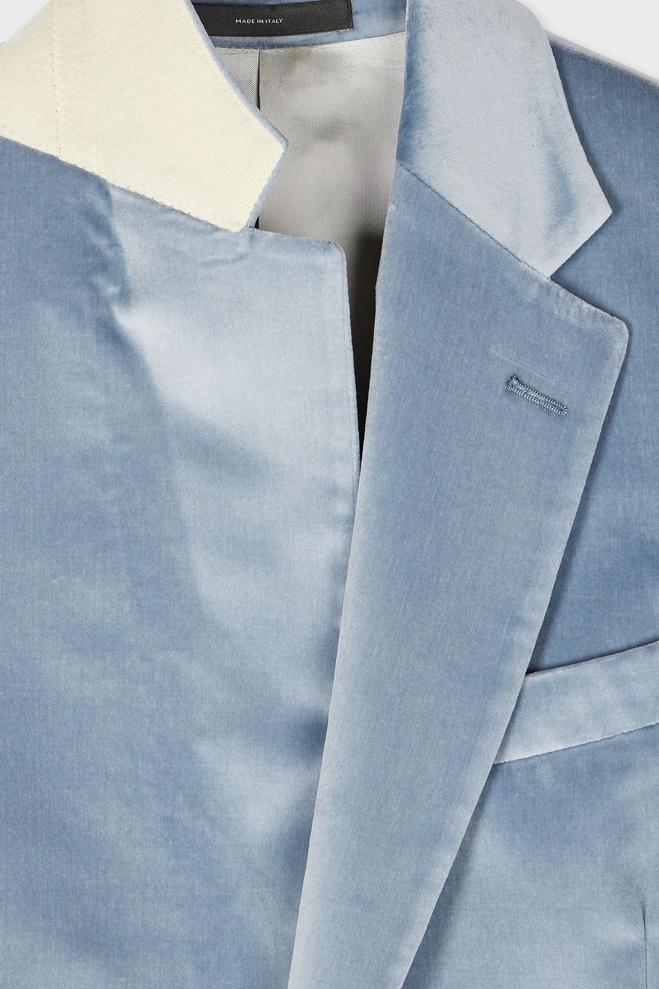 MENS TAILORED FIT 2 BUTTON JACKET LIGHT BLUE 9