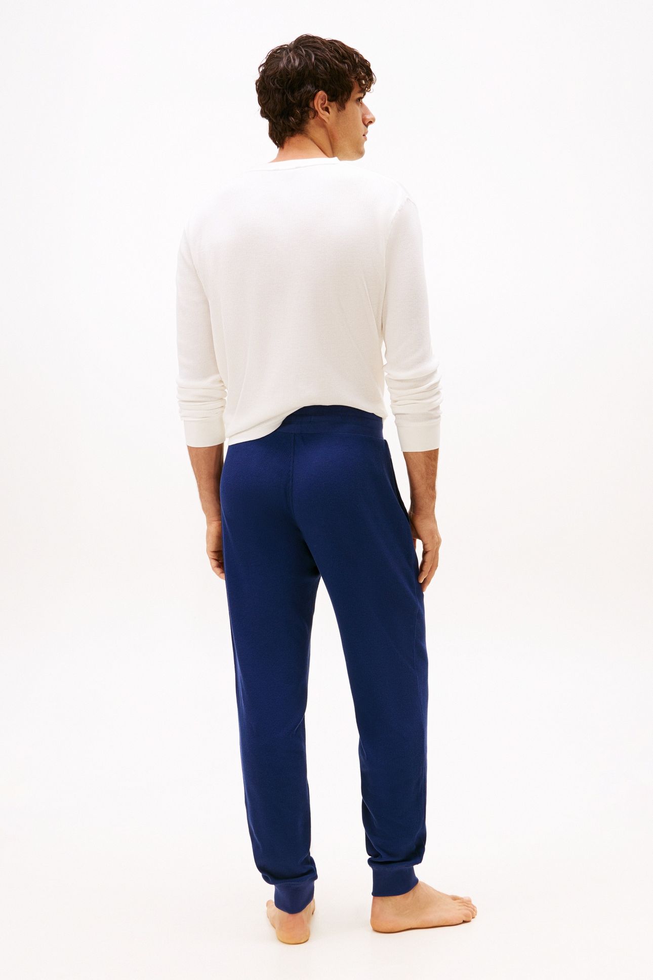 WAFFLE PANT PREPPY NAVY 2