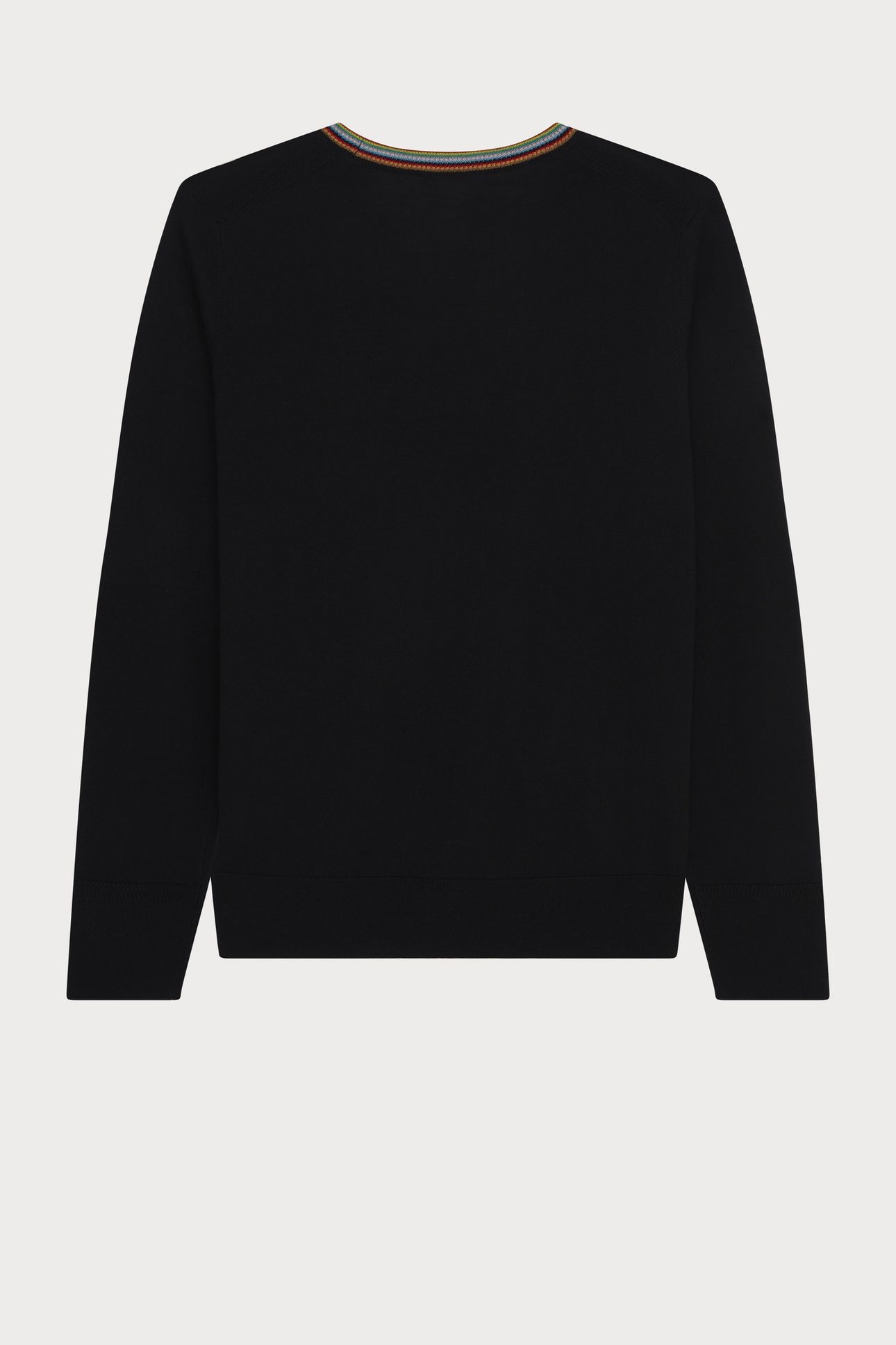 WOMENS KNITTED SWEATER CREW NECK BLACK 6