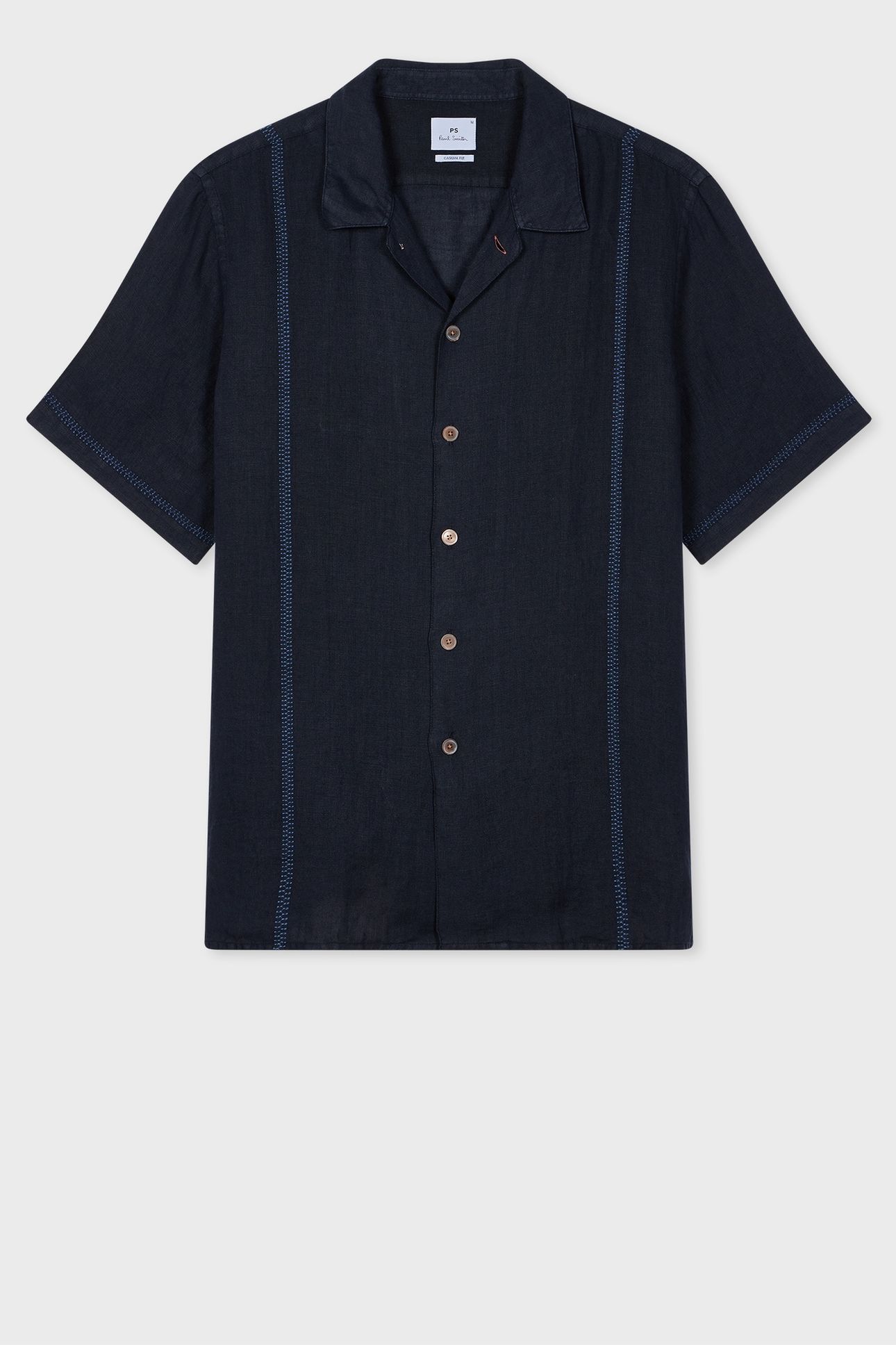 MENS SS CASUAL FIT SHIRT VERY DARK NAVY 1