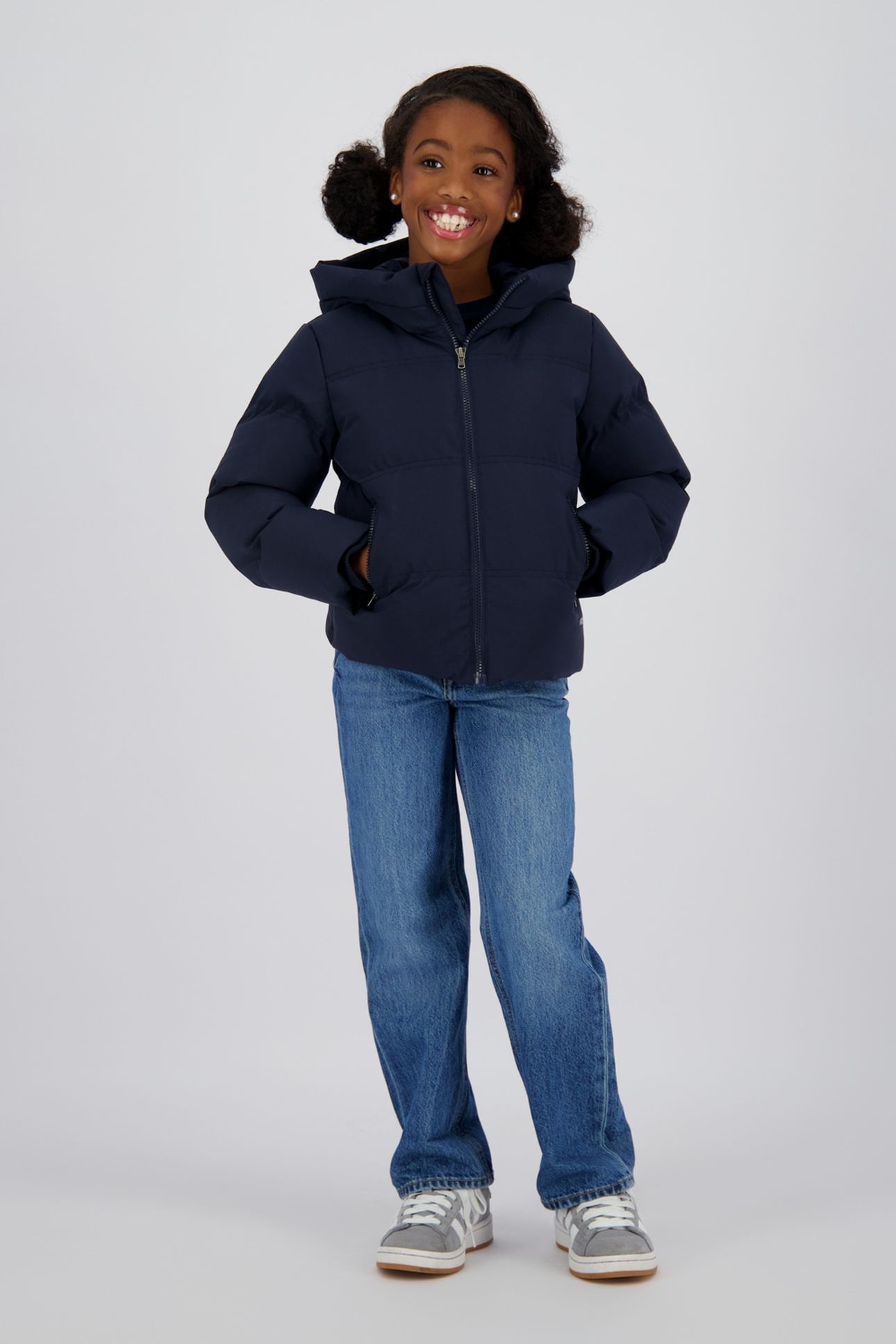 GIRLS TEZIA JACKET OUTDOOR DARK BLUE 1