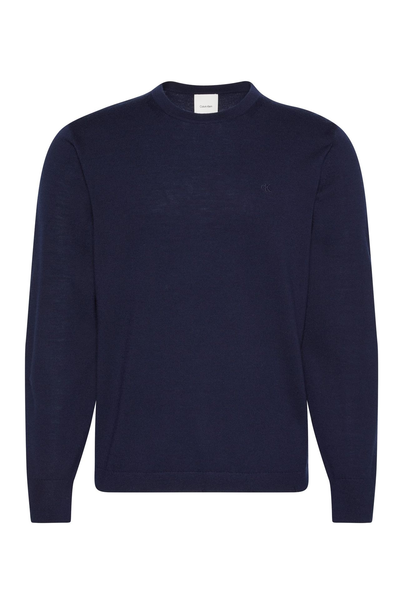 LS 100% MERINO CREW DARK SAPPHIRE 4