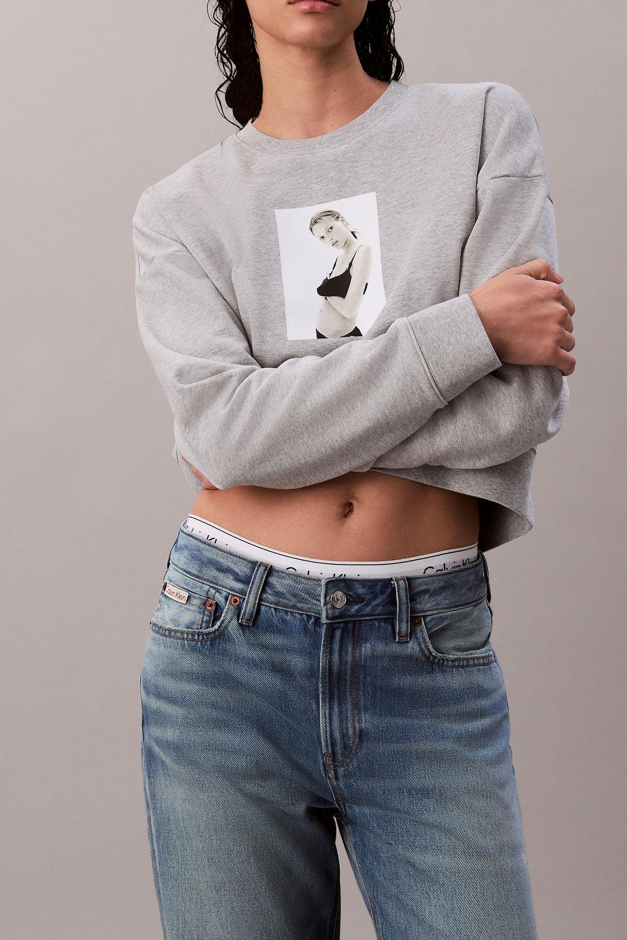 CLASSIC KATE TERRY CREW HEROIC GREY HEATHER 1
