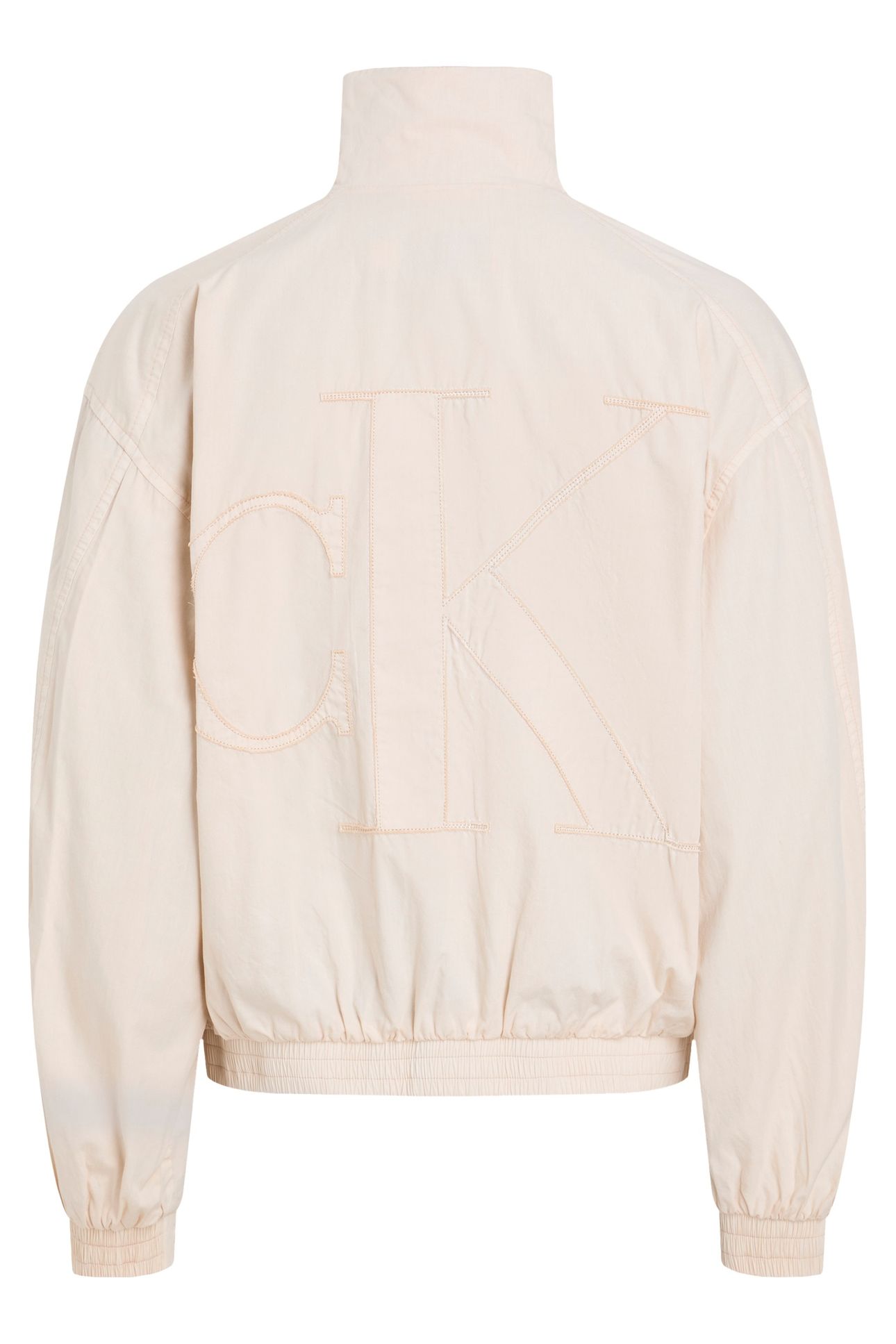 CK APPLIQUE TRACK JACKET BRAZILIAN SAND 5