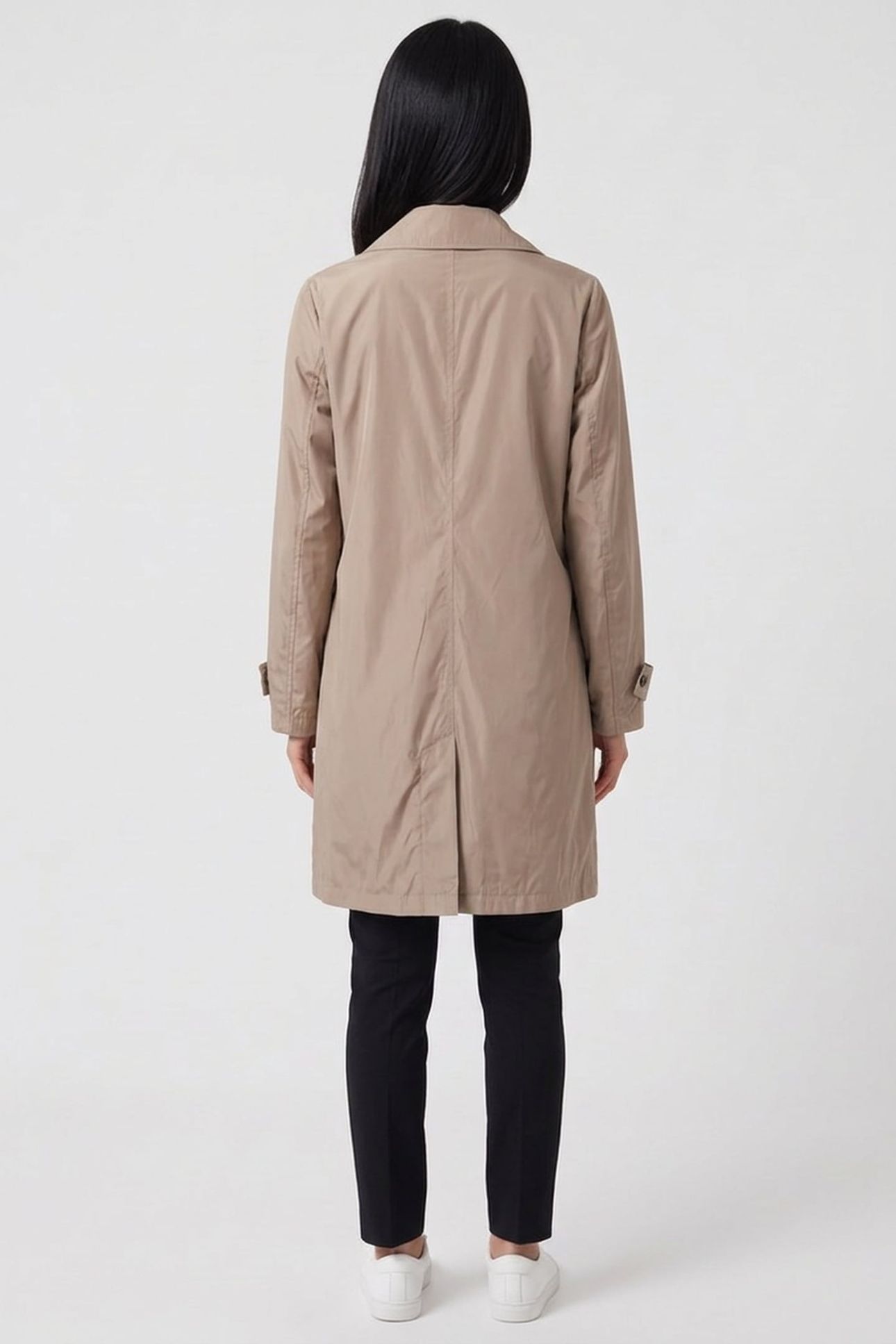 ZIP UP RAINCOAT TAUPE 2