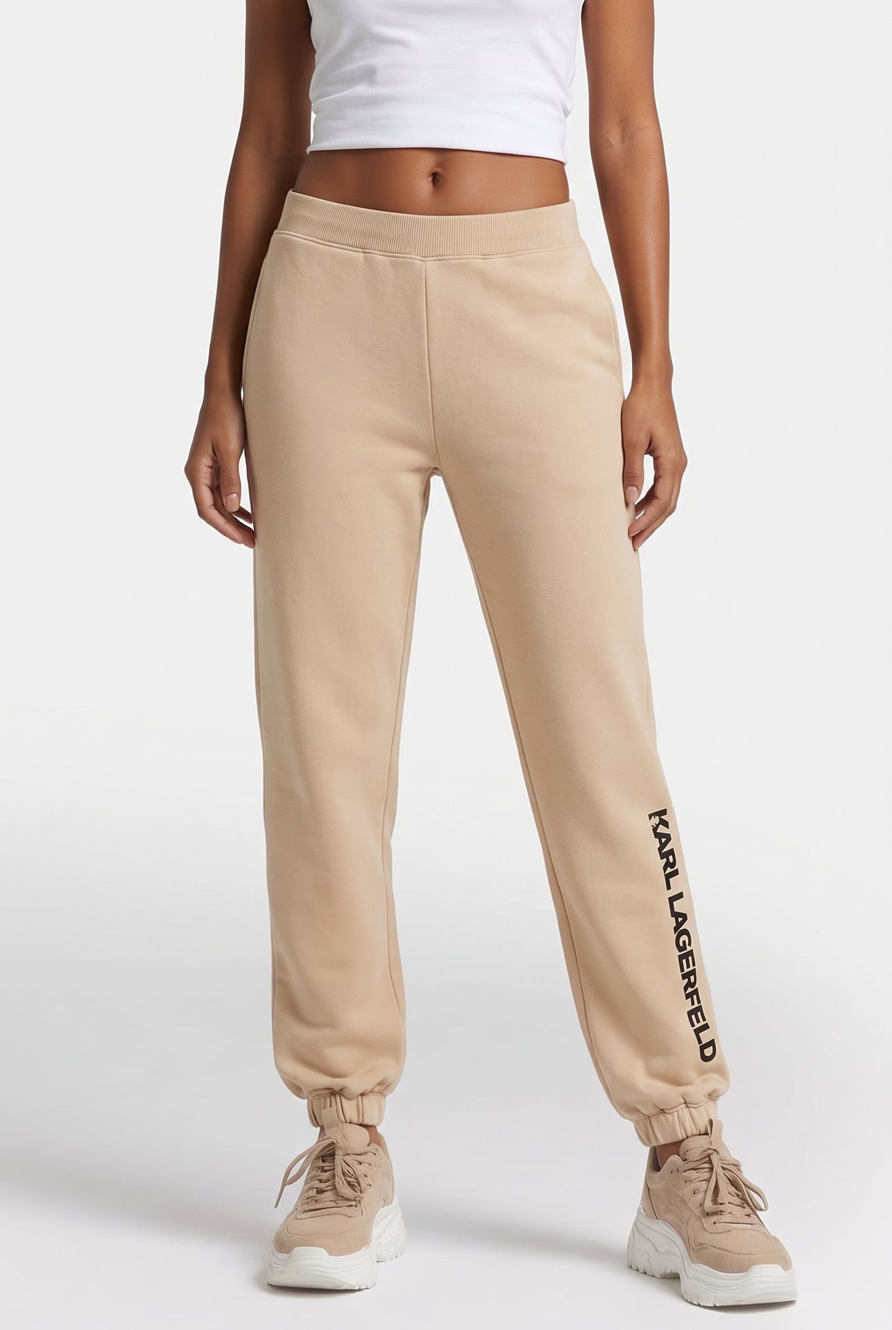 LOGO PIPING SWEATPANTS NOMAD 1