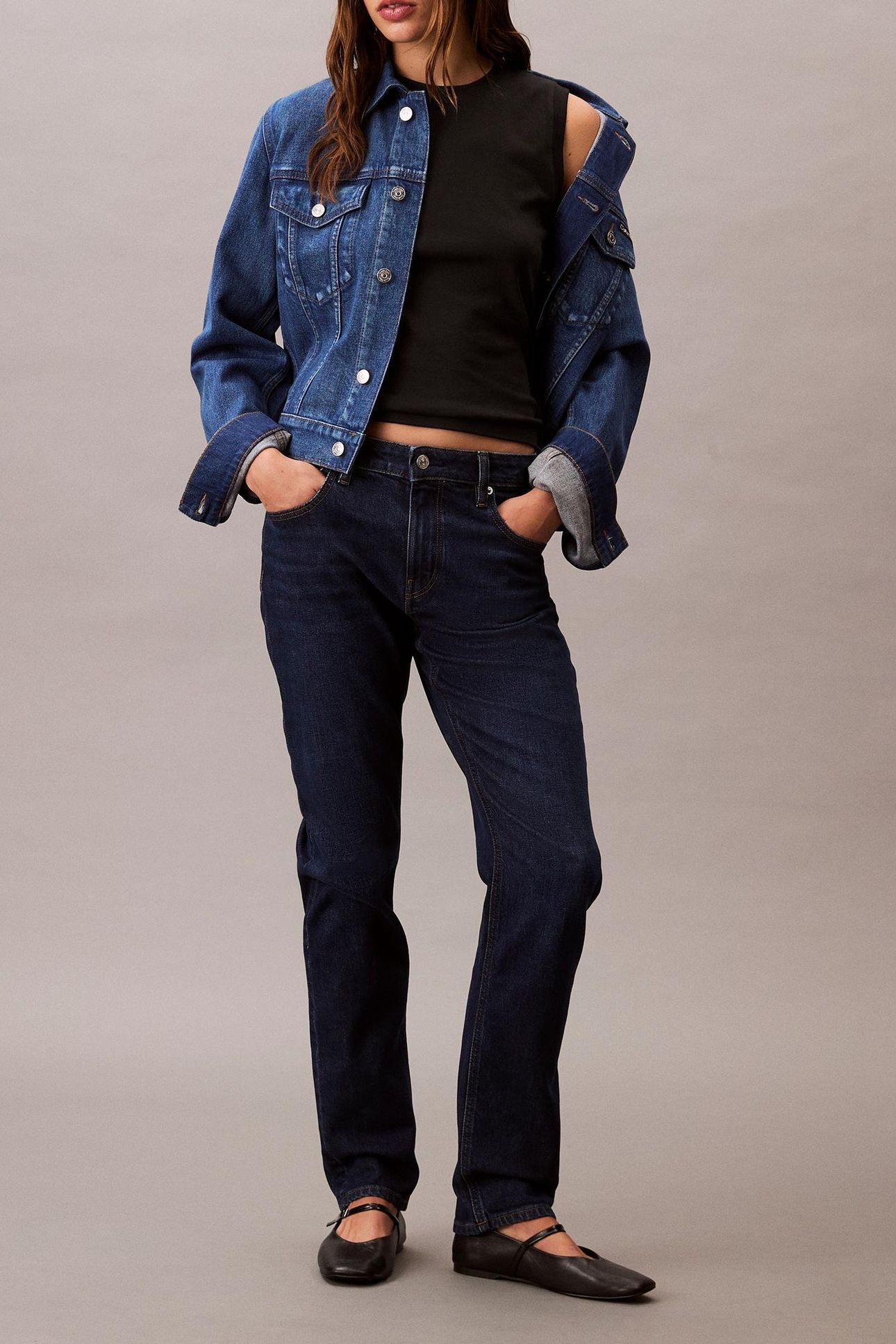 MID RISE SLIM BLUE ORBIT 1
