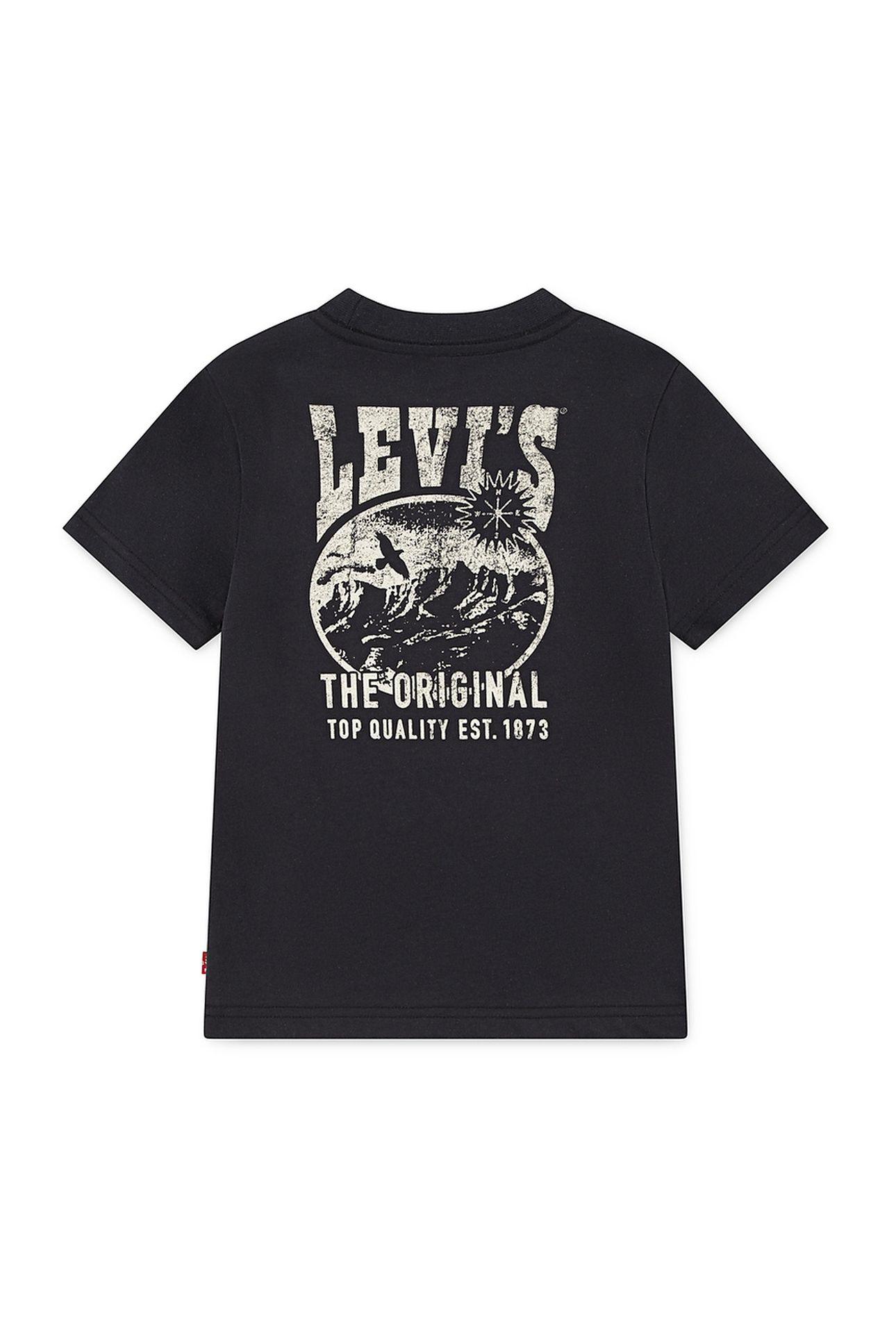 BOYS VALLEY VIEW TEE JET BLACK 2