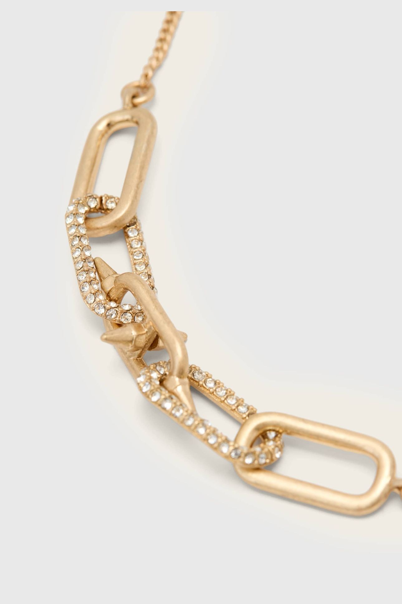 LAIO PAVE LINK NCKLC WARM BRASS 3