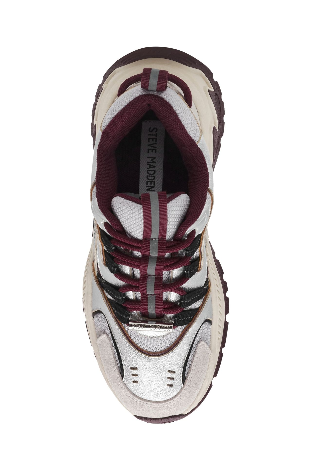 ANIMATES-E SNEAKERS WINE/GRY 6