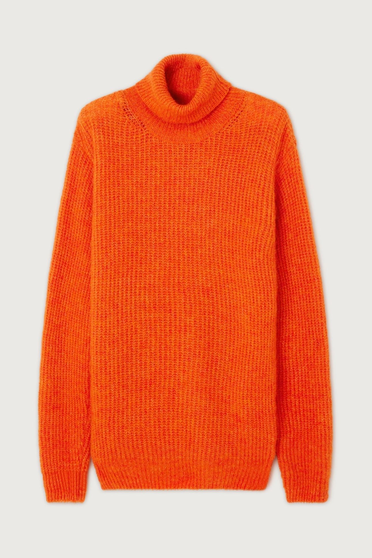 EAST KNIT SWEATER ORANGE CHINE 3