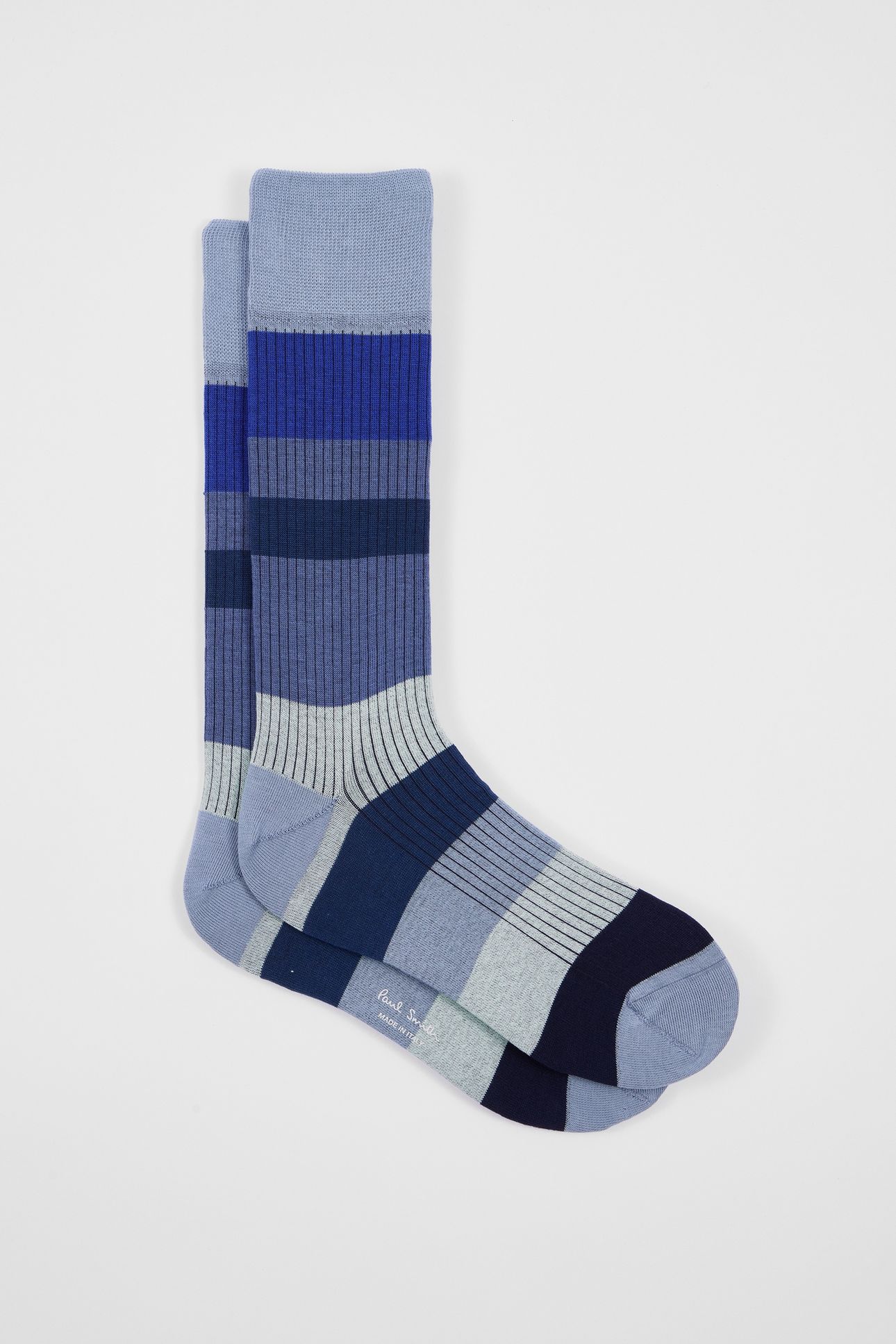 MEN SOCK IGGY RIB TURQUOISE 4