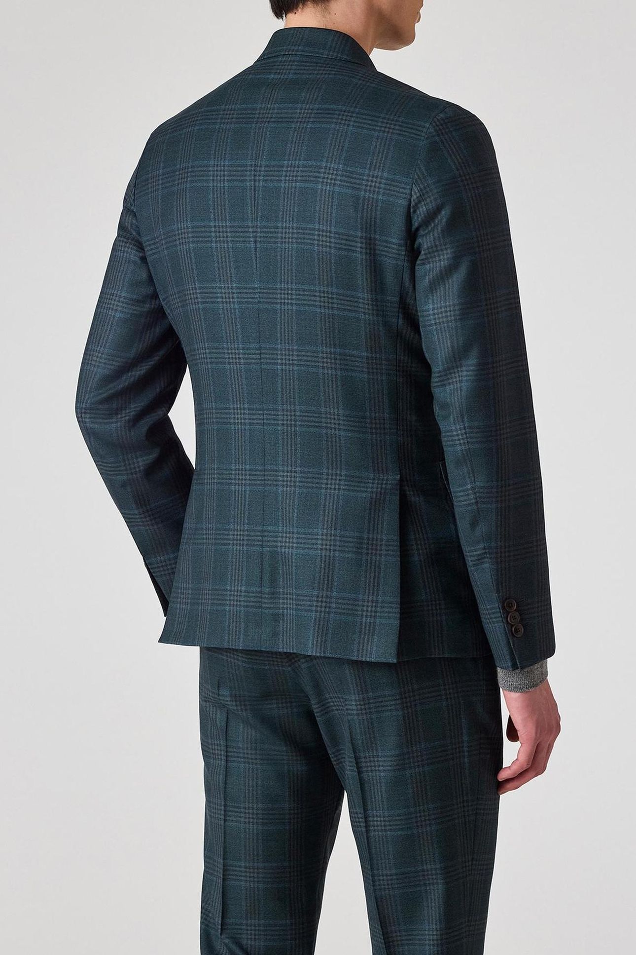 MENS DB JACKET PETROL GREEN 3