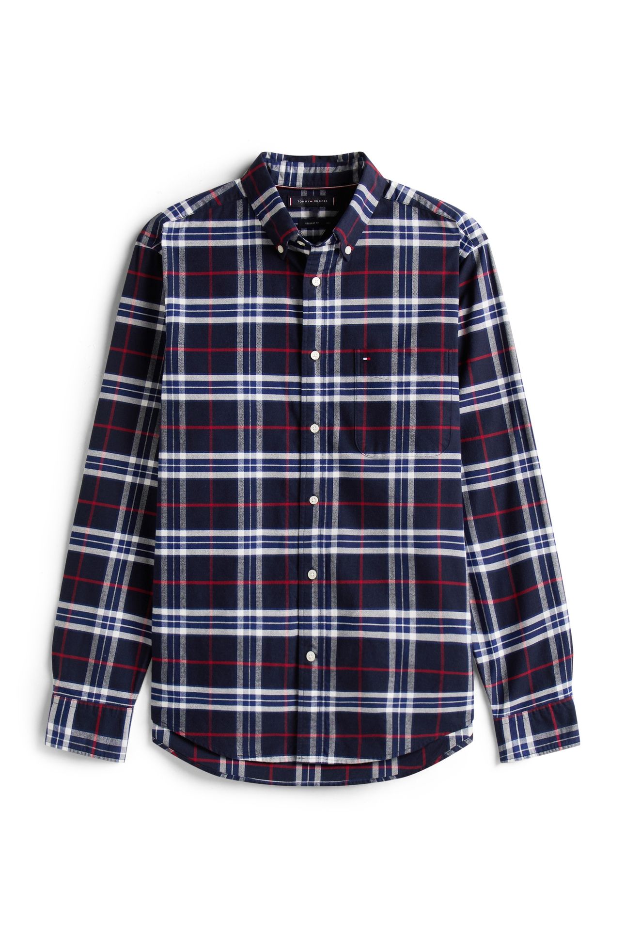 BRUSHED OXFORD CHECK DESERT SKY/CHECK 4