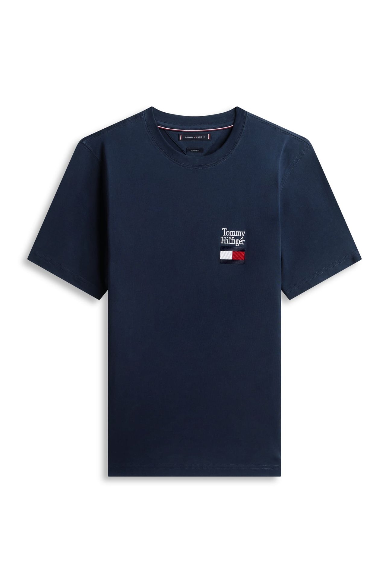 BRAND LOVE TEXT STACK TEE NAVY BLUE 4