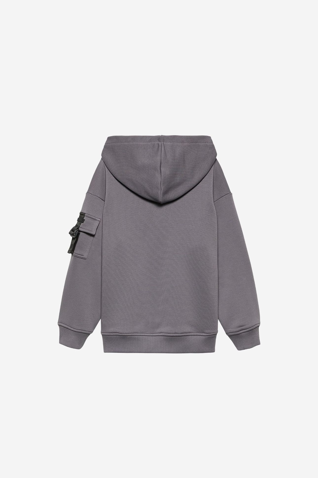 WEBBING HOODIE BLUE DESTROY 2