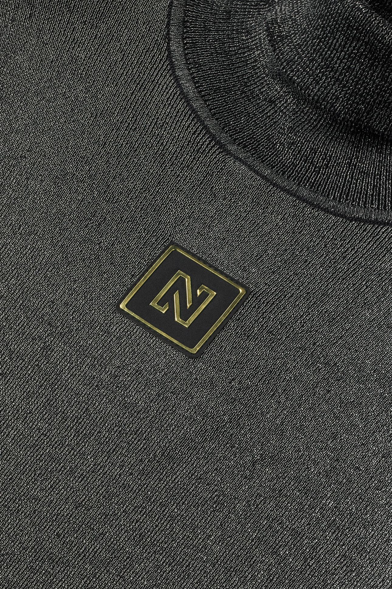 NOROTON SHINY TURTLENECK BLACK 5