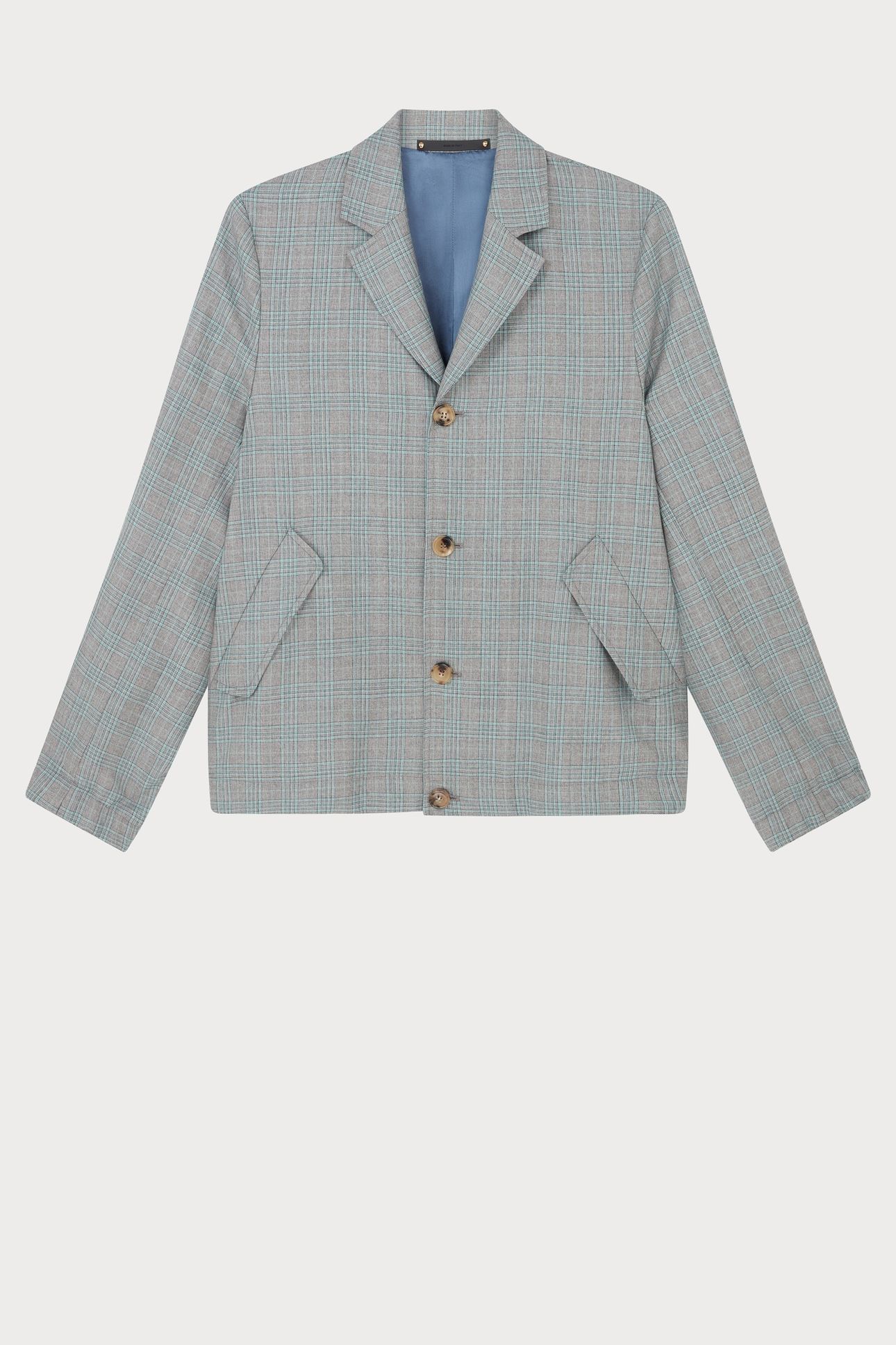 MENS CASUAL FIT JACKET GREY 4