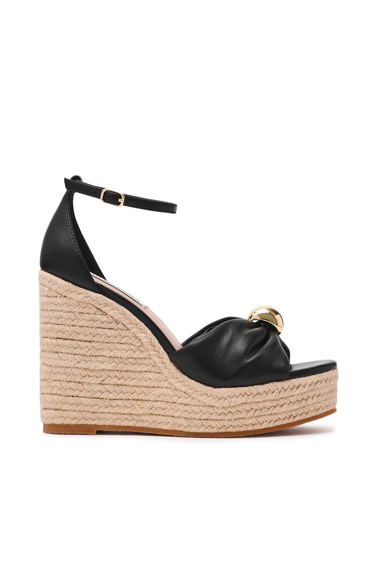 TALIYA SANDALS BLACK LEATHER 1